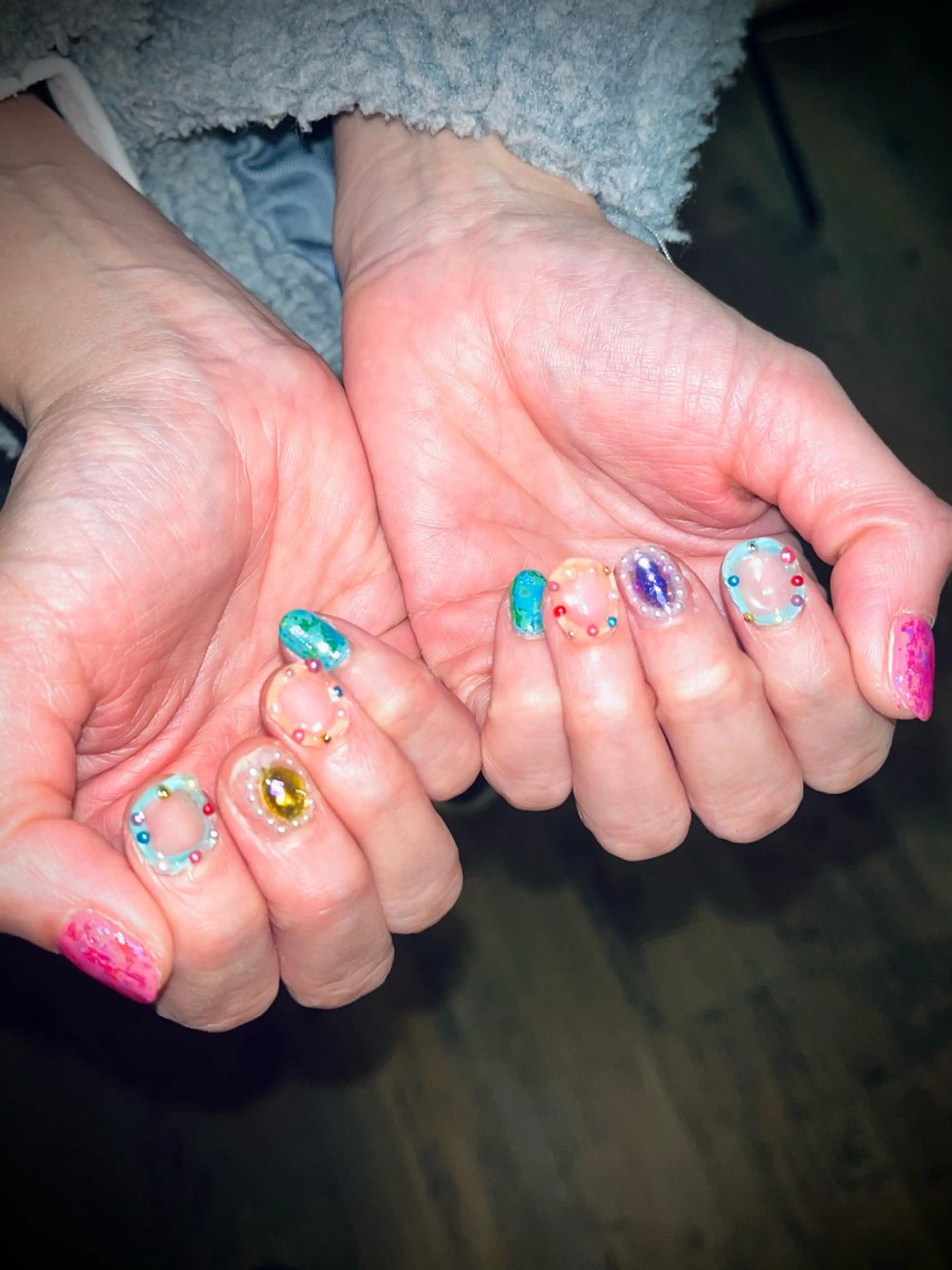 ネイル ハンドネイル フットネイル ILLO-art nail所属・ILLO mayoのネイルデザイン