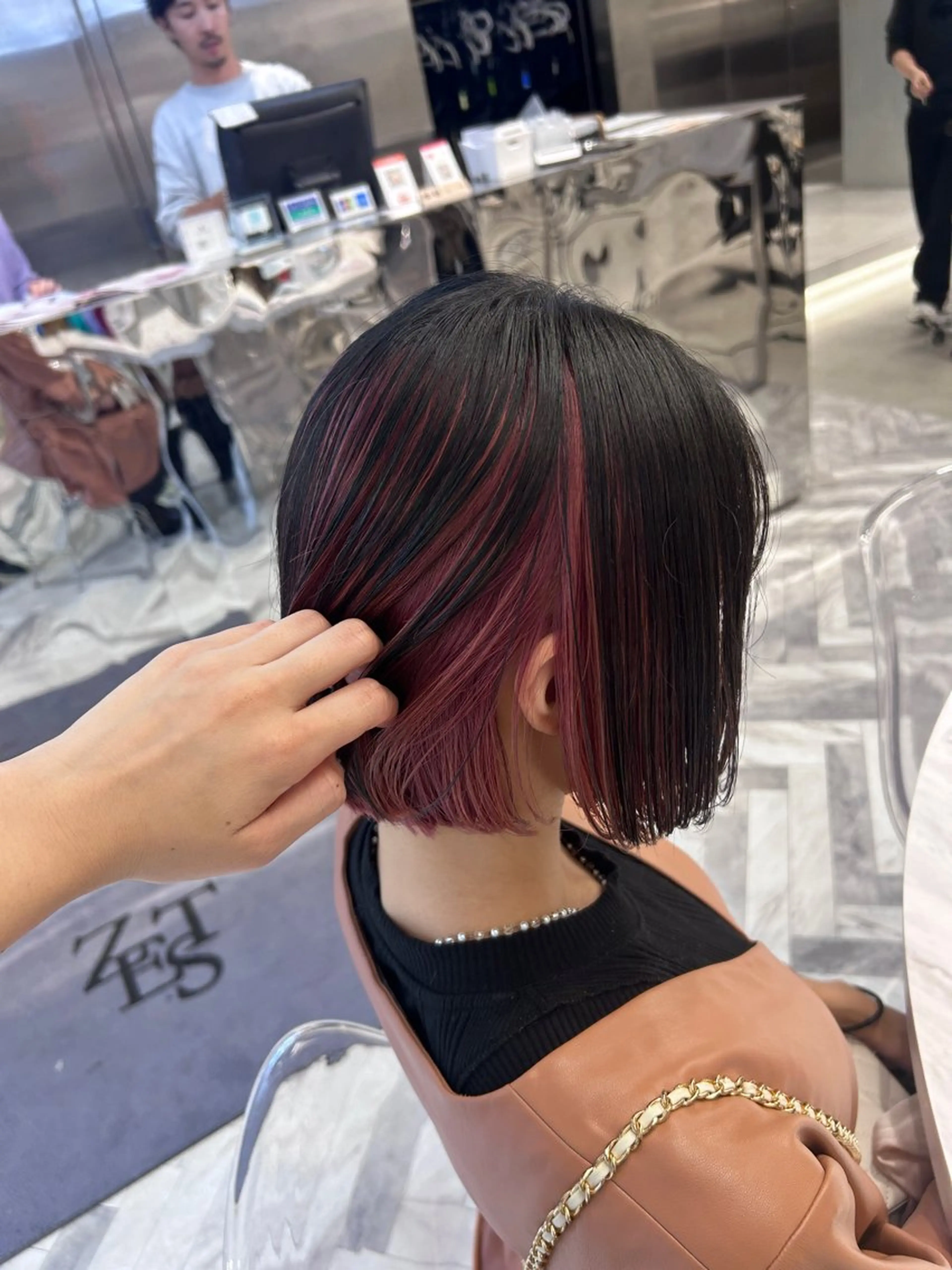 ショート カラー ヘアカラー 透明感ツヤカラー/ アイリスト/ゆきなのマツエク・マツパデザイン