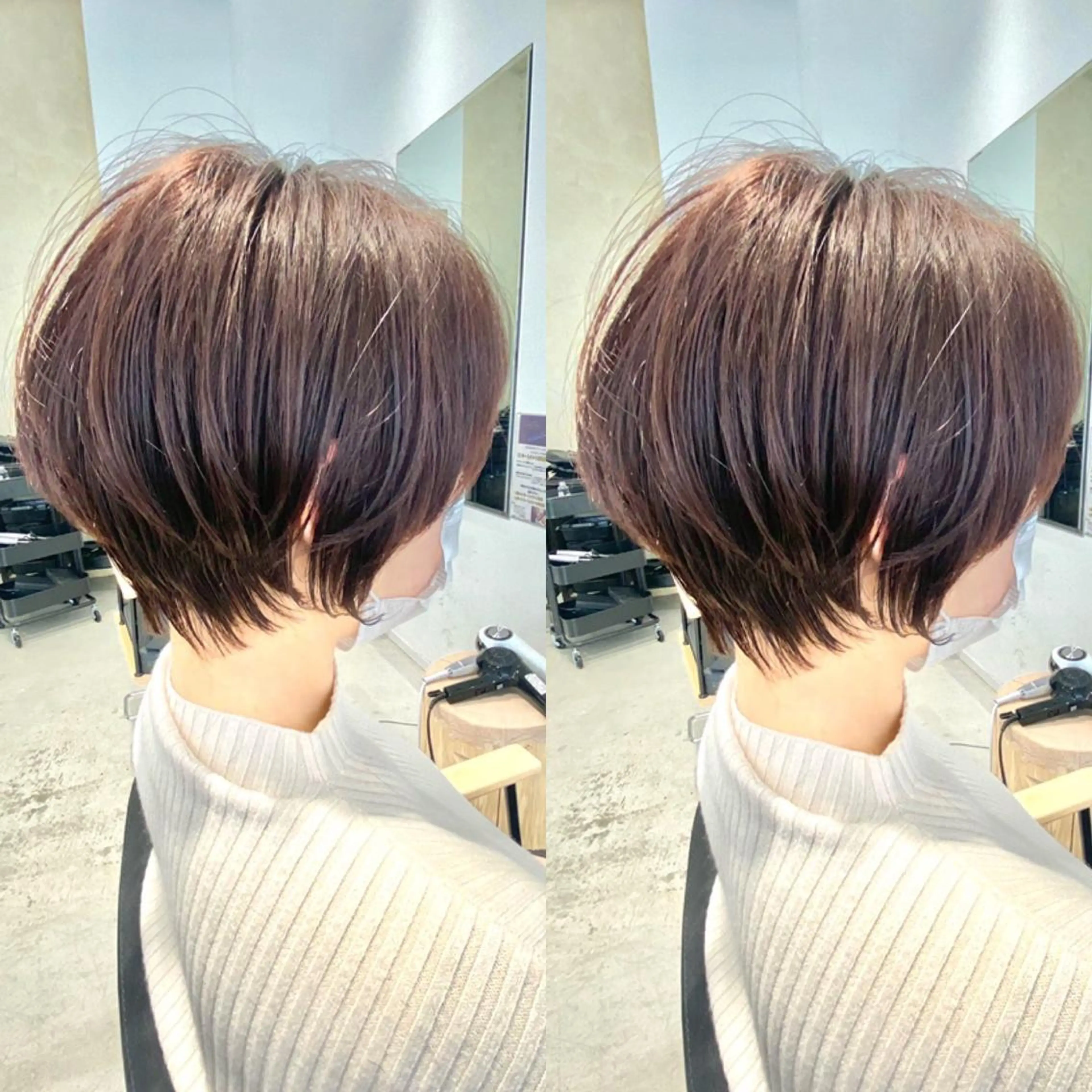 ショート カット ヘアカラー トリートメント パーソナルカラー骨格 顔タイプ 小幡のその他イメージ