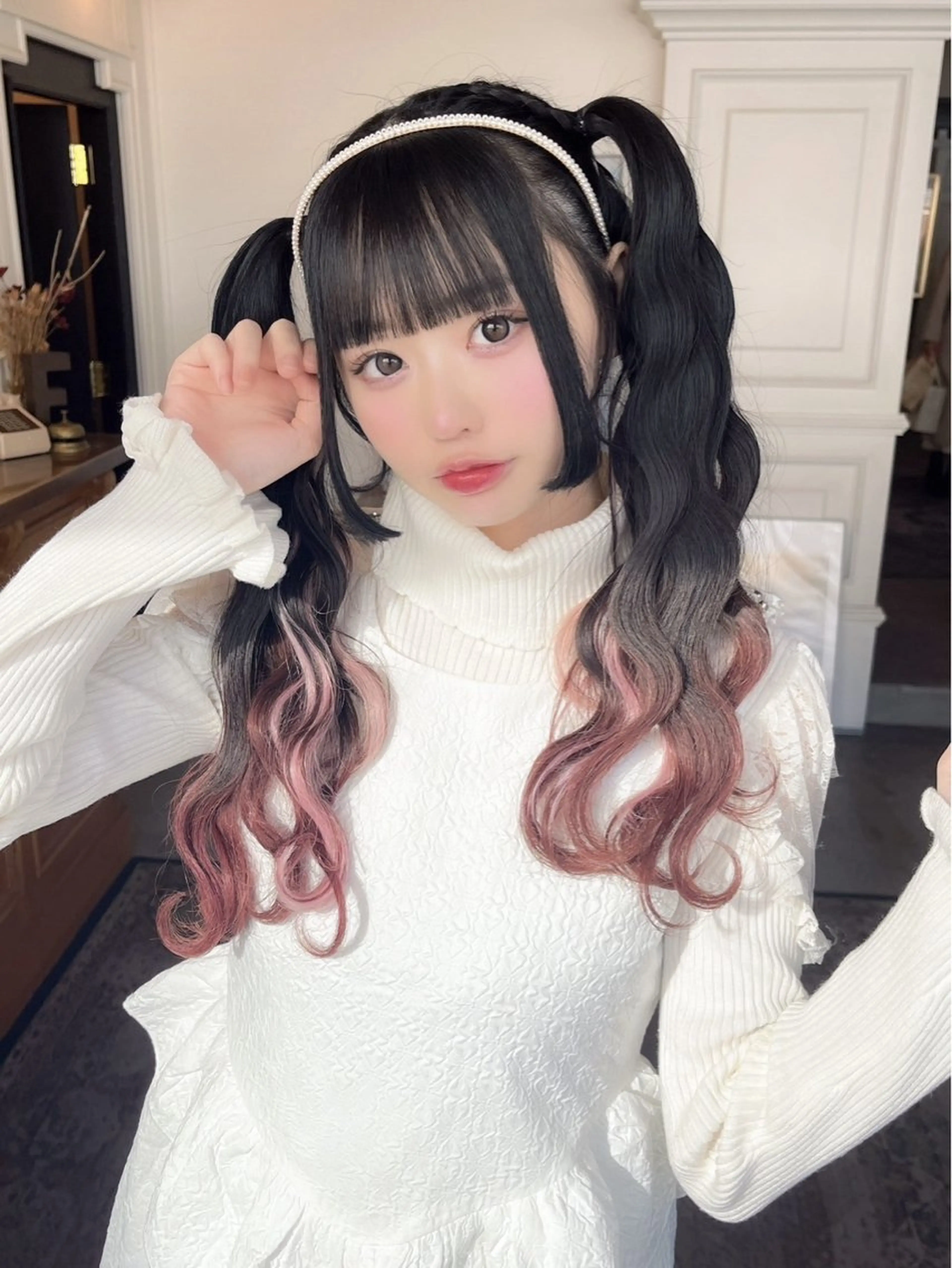 ロング ヘアアレンジ ヘアセット ☁️hinako☁️ 1HAVANAのヘアスタイル