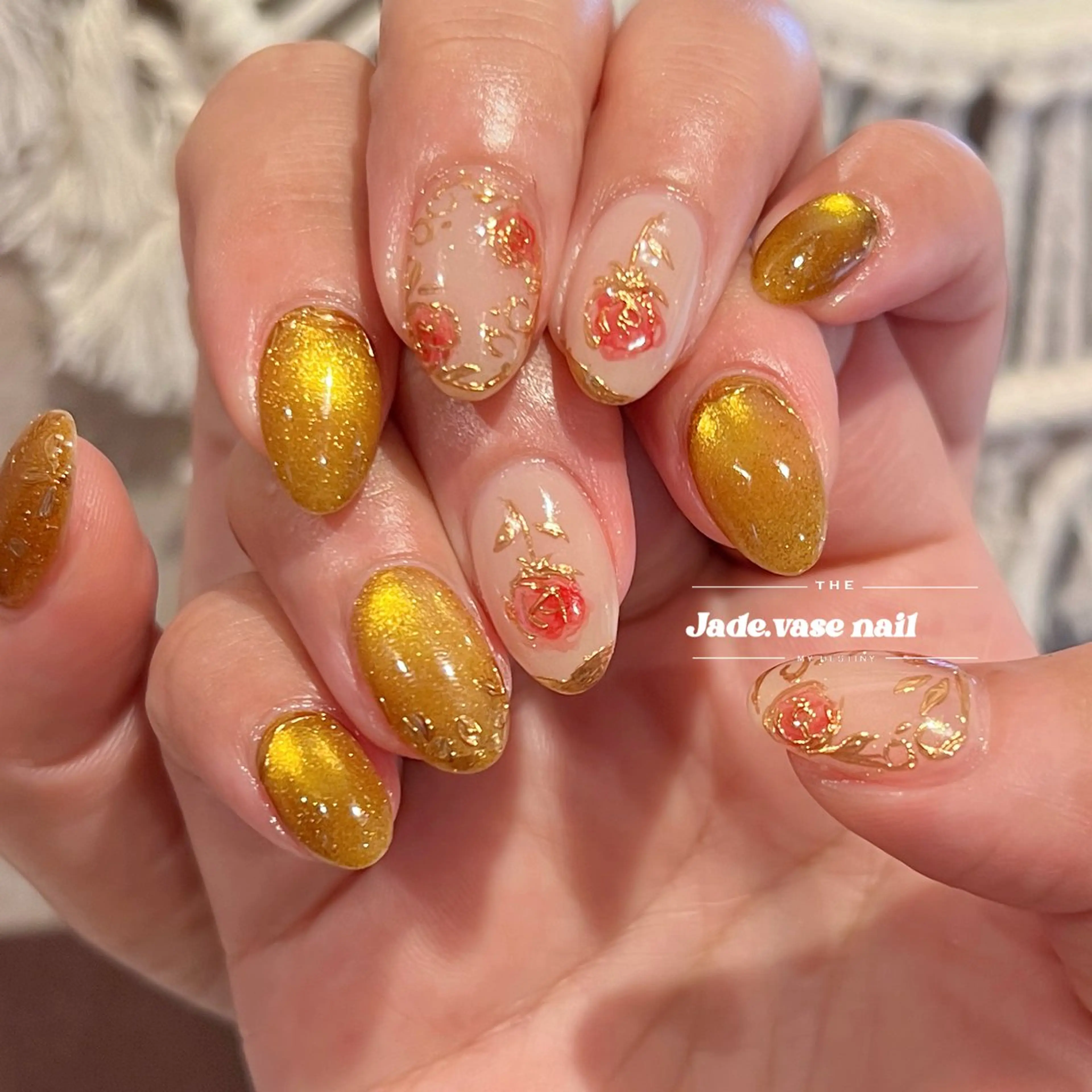 ネイル ハンドネイル ハンドケア ✰Jade.vase 银座のネイルデザイン