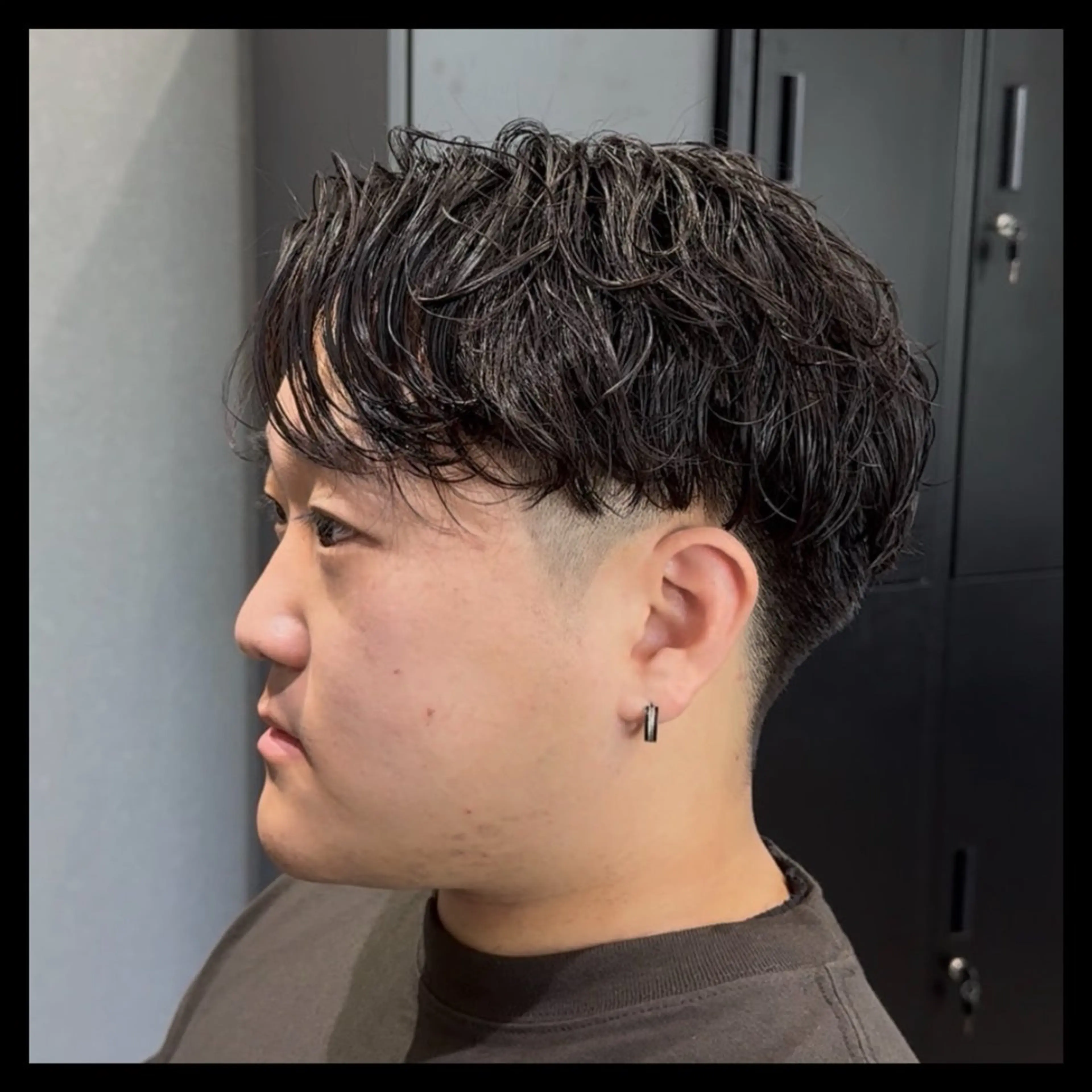 ミディアム STAYGメンズ上野 大河のヘアスタイル