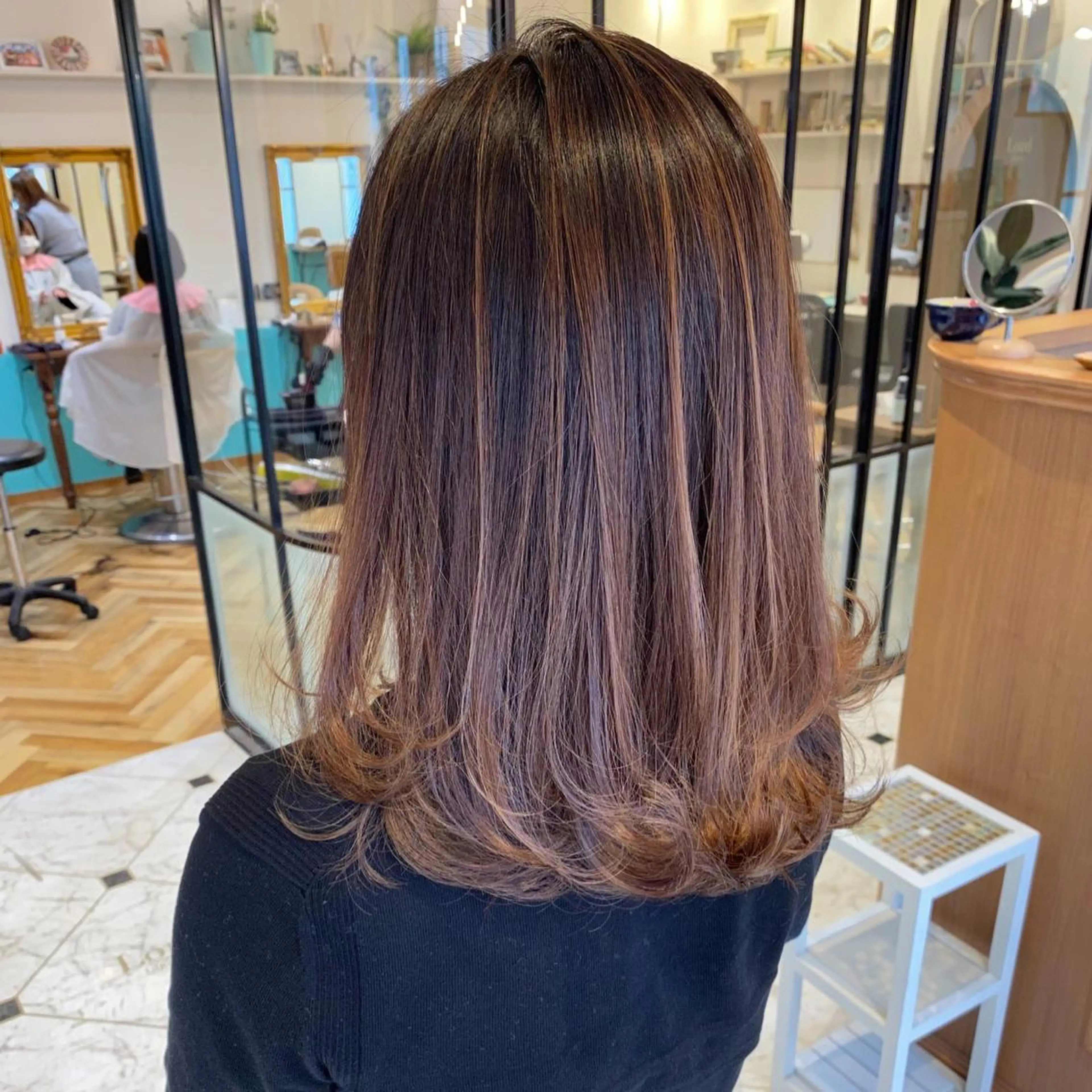 ロング カラー ヘアカラー トリートメント レイヤー/韓国ヘア 縮毛矯正🫧鈴木颯のヘアスタイル