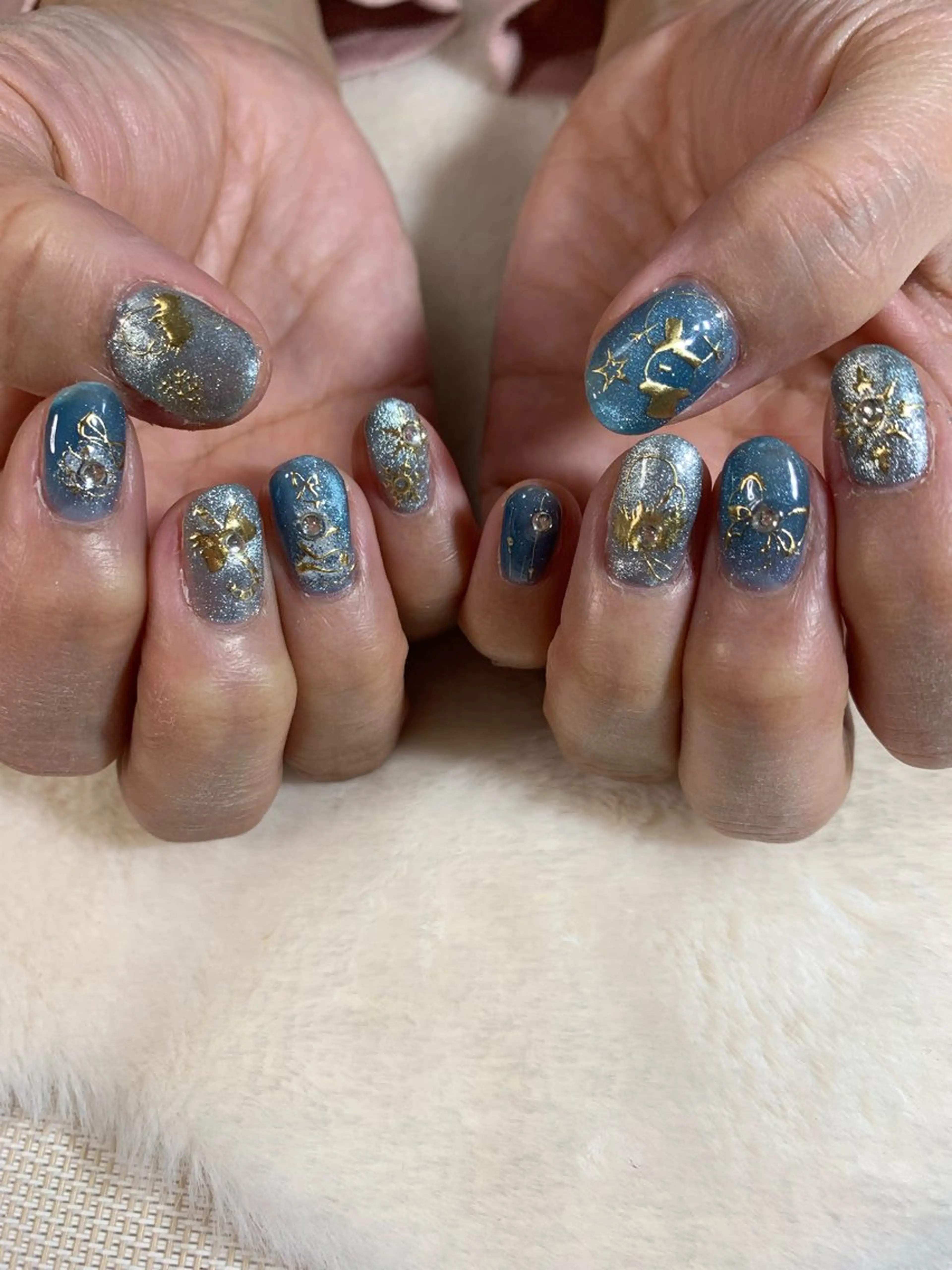 ネイル マグネットネイル ハンドネイル Coconail 恭子のネイルデザイン