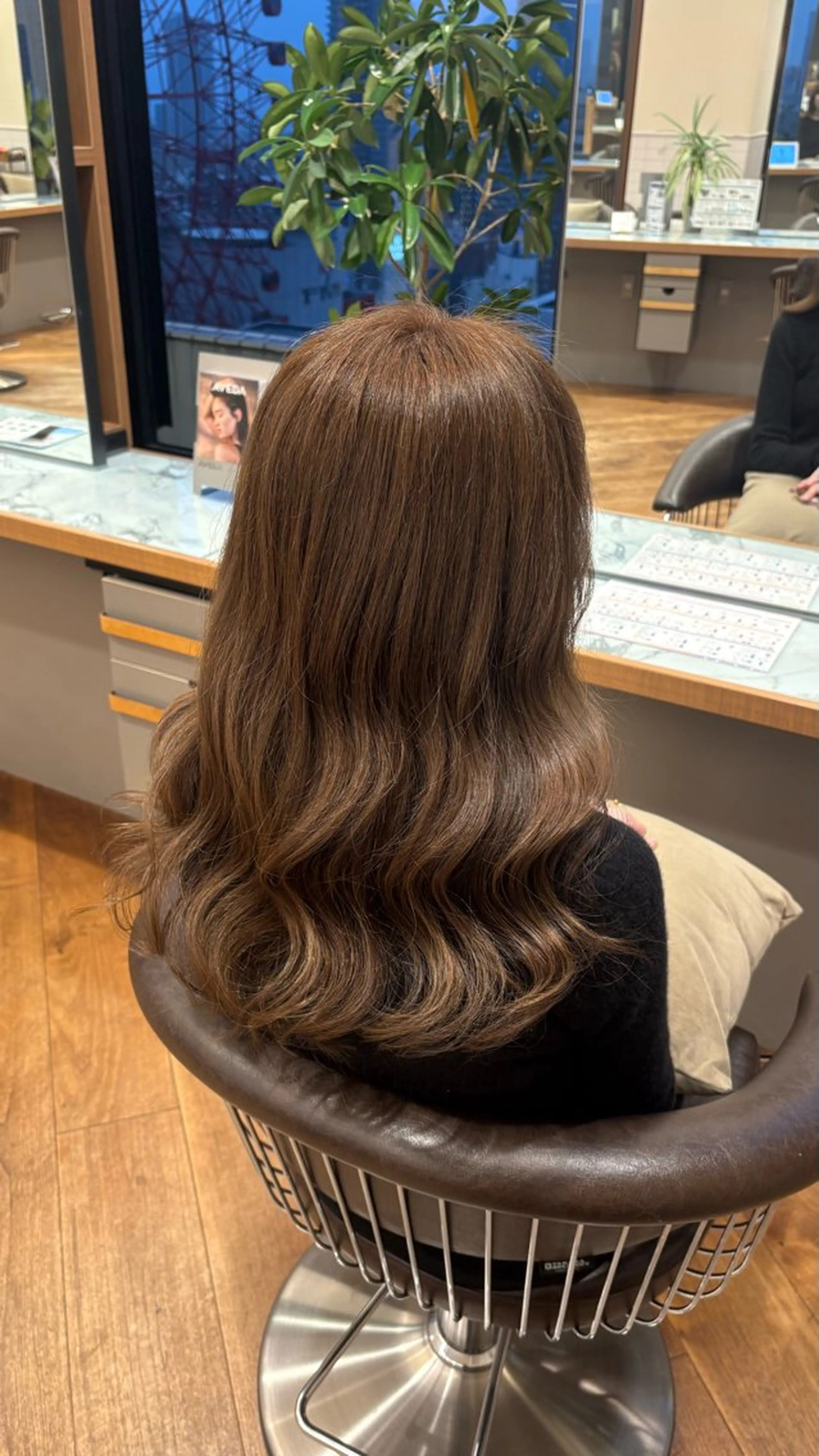 カラー ベージュカラー 梅田/カラーモデル/ ヘアセットkanonのヘアスタイル