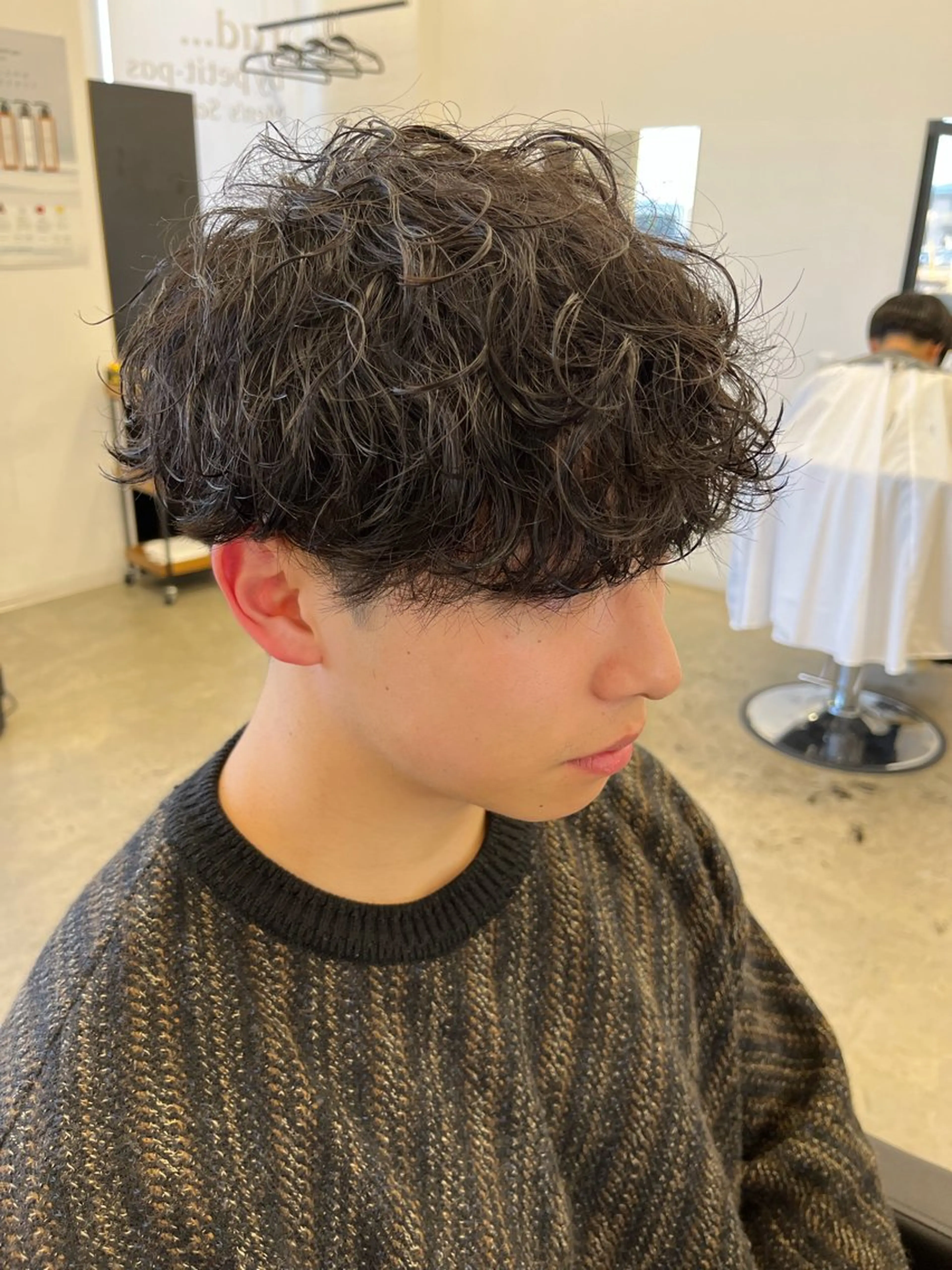 ショート パーマ メンズ メンズ特化🇰🇷 スズキシュンタのヘアスタイル