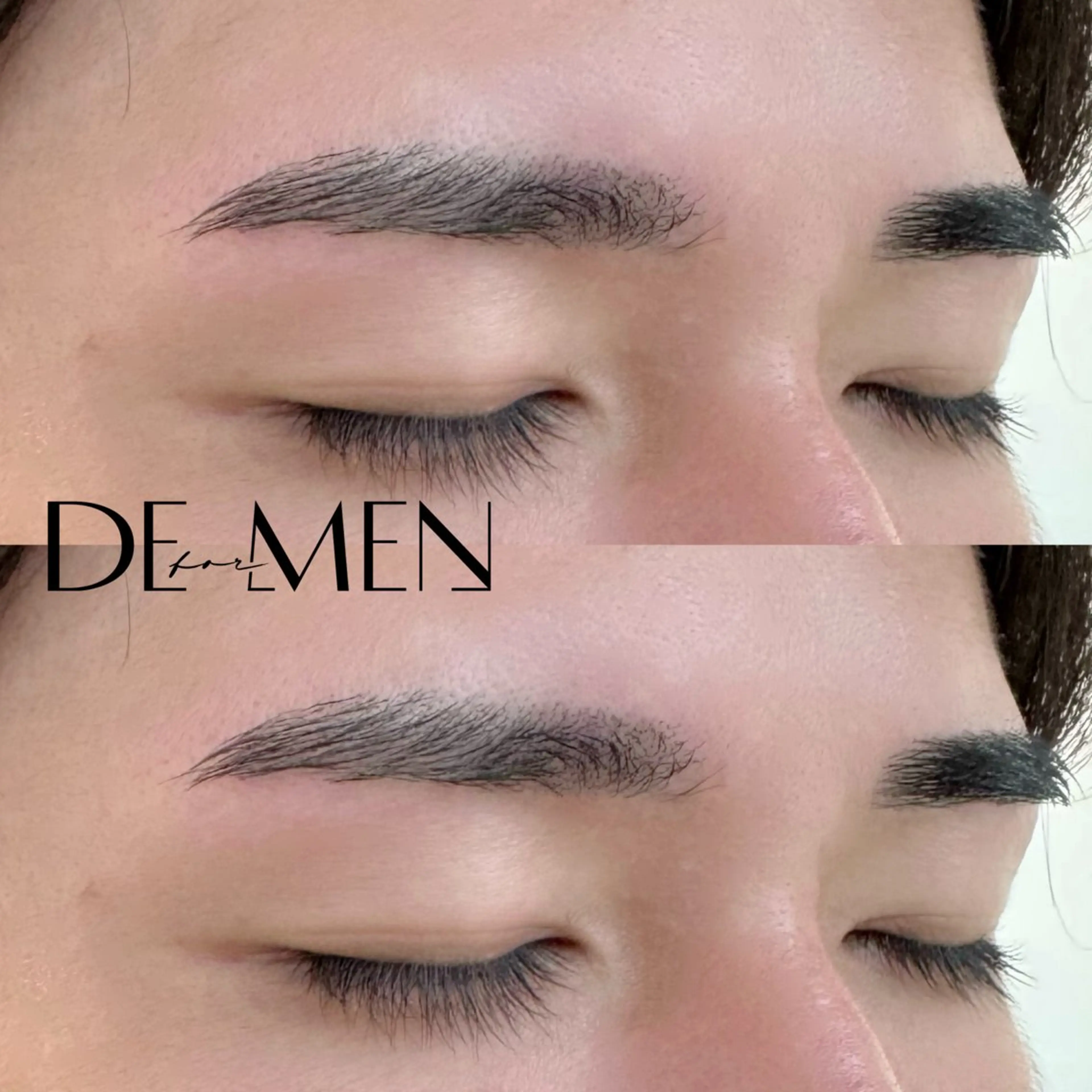 メンズ アイブロウ ワックス脱毛 𝙢 𝙖 𝙤 🩶のマツエク・マツパデザイン