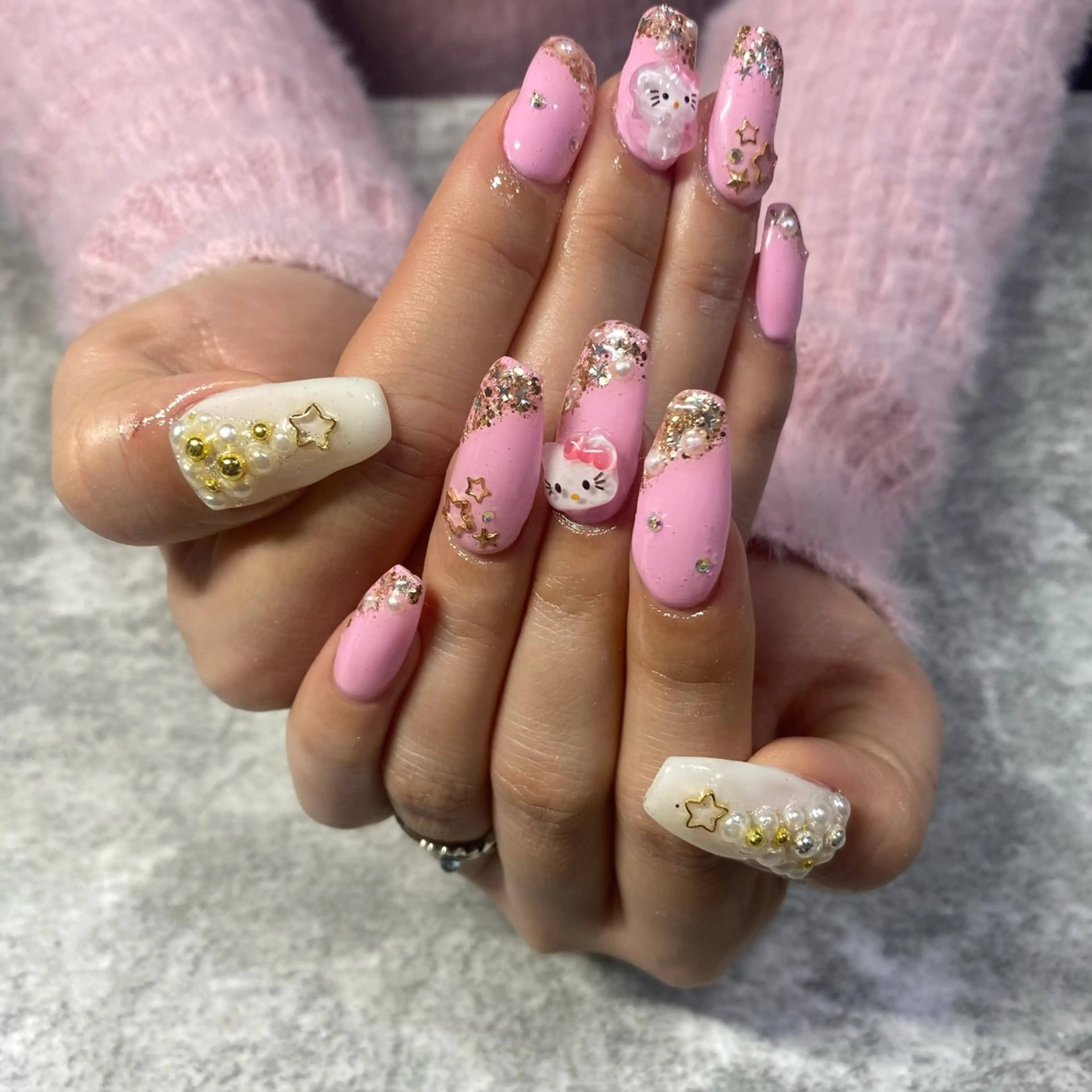 ネイル 冬ネイル クリスマス ハンドネイル ★Rinail... .のネイルデザイン