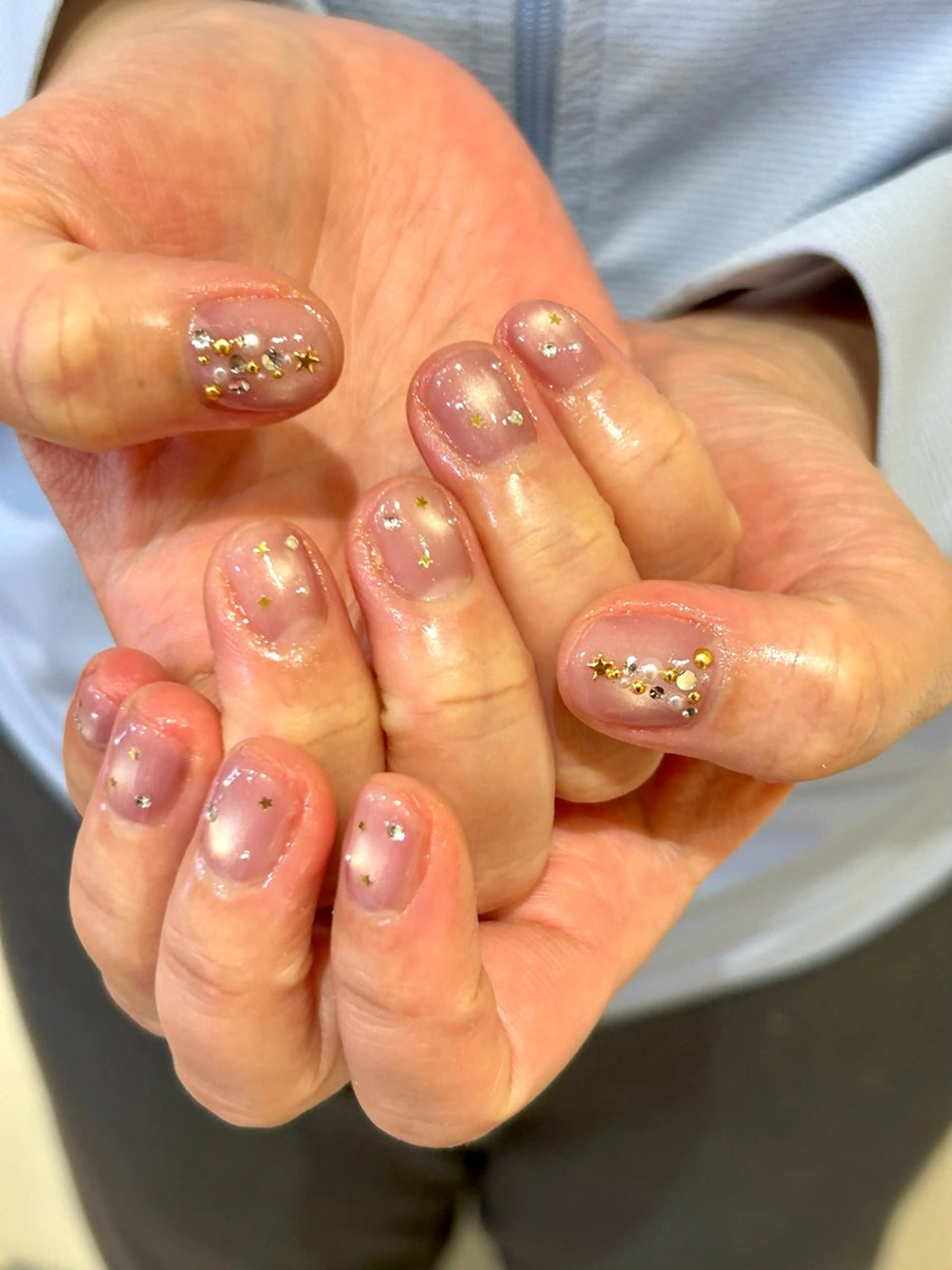 ネイル ハンドネイル Mana  🫧 パラジェル⌇自由が丘のネイルデザイン