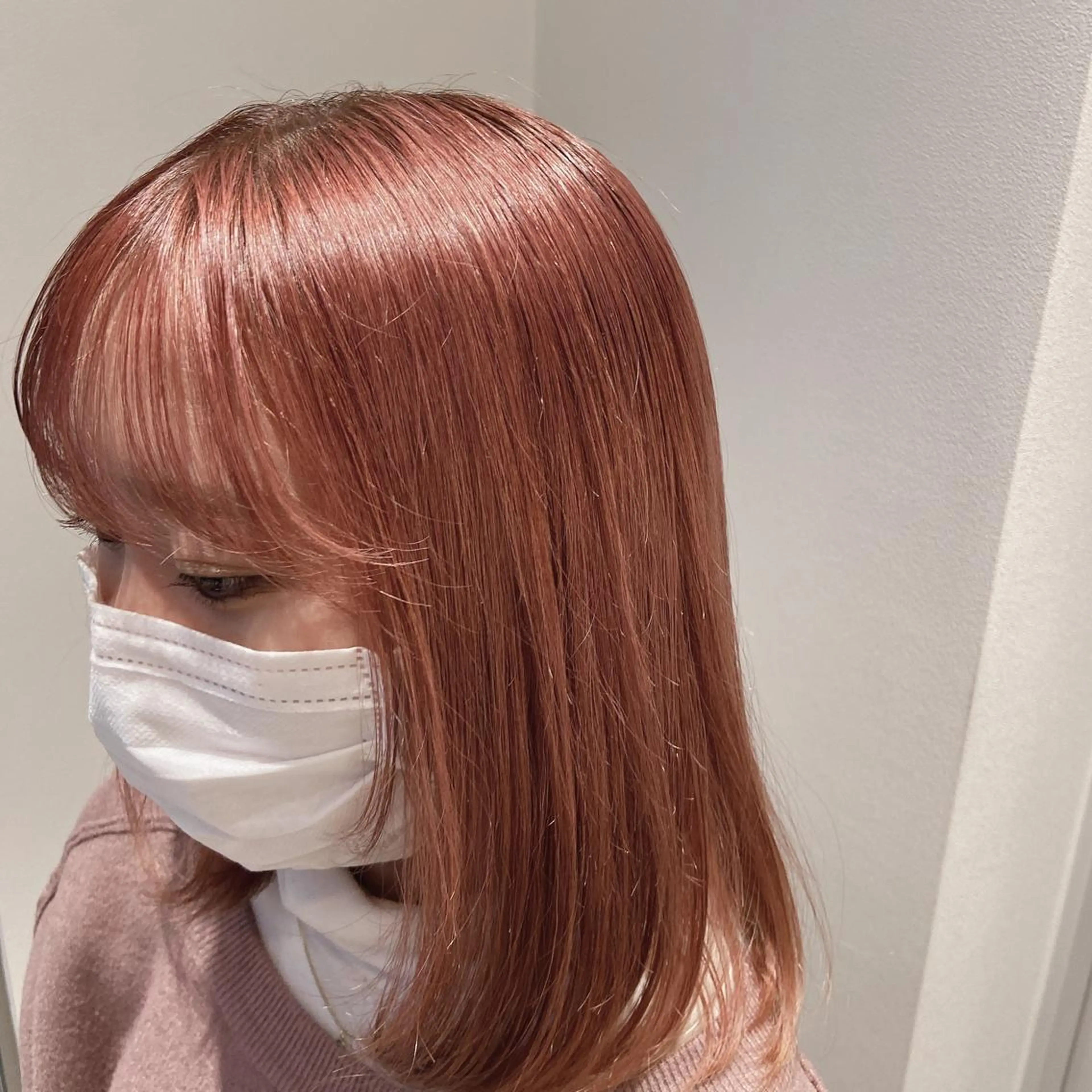 ミディアム カラー ヘアアレンジ Mirai 🧸のヘアスタイル