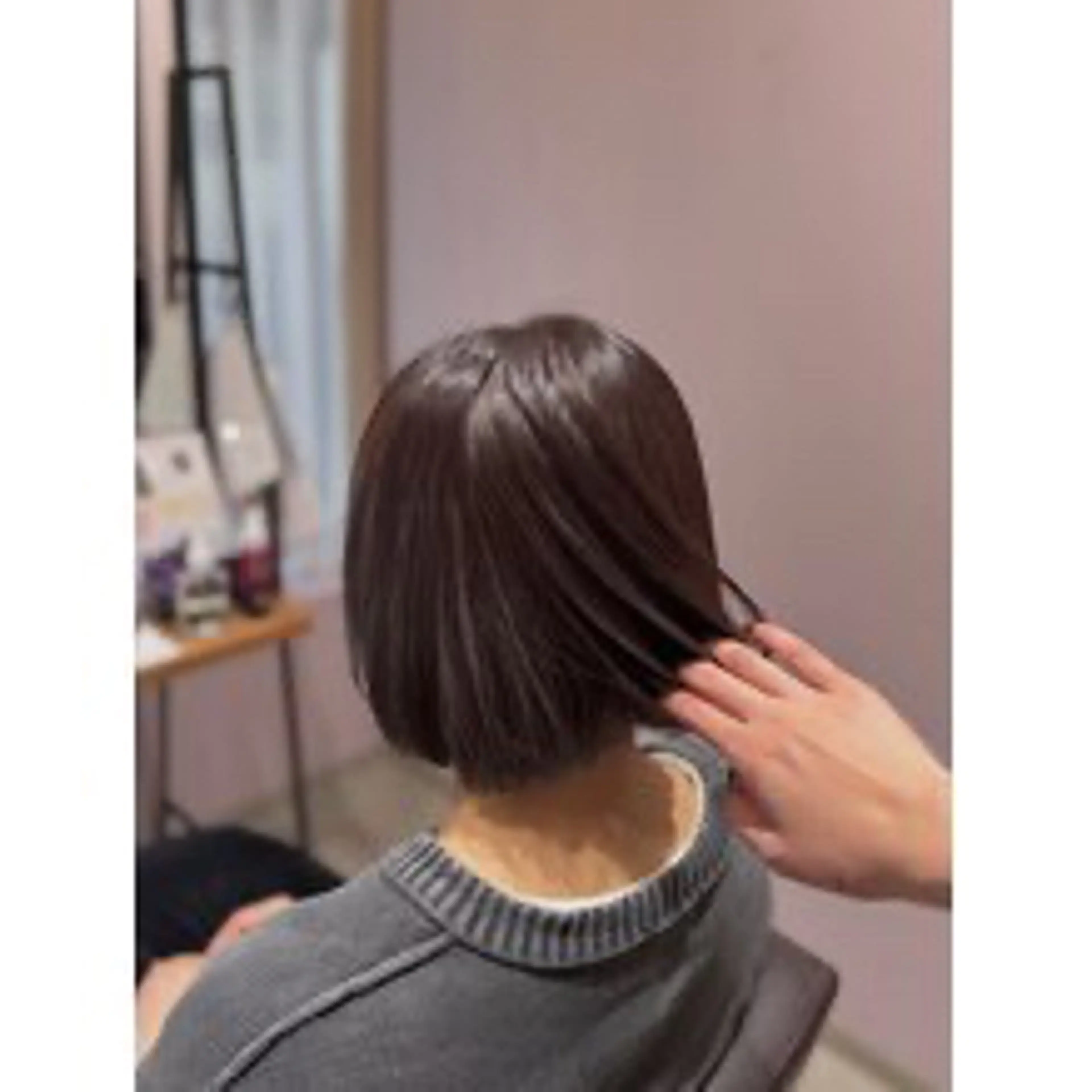 カラー ヘアカラー 梶 瑞希のヘアスタイル