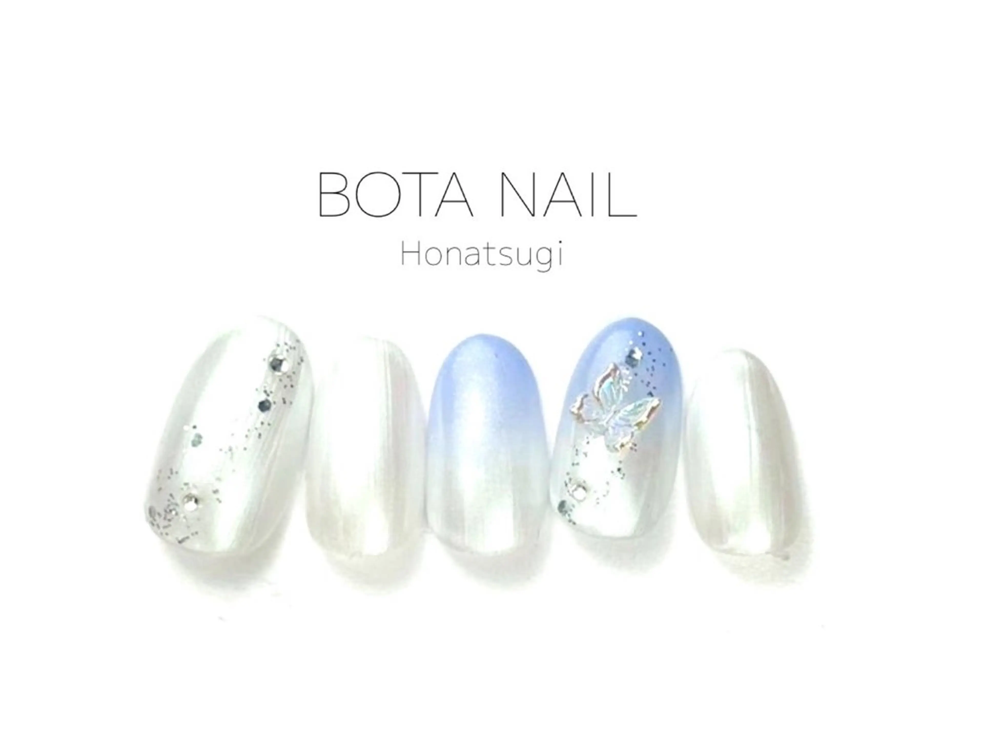 ネイル ハンドネイル BOTA NAIL UMIのネイルデザイン