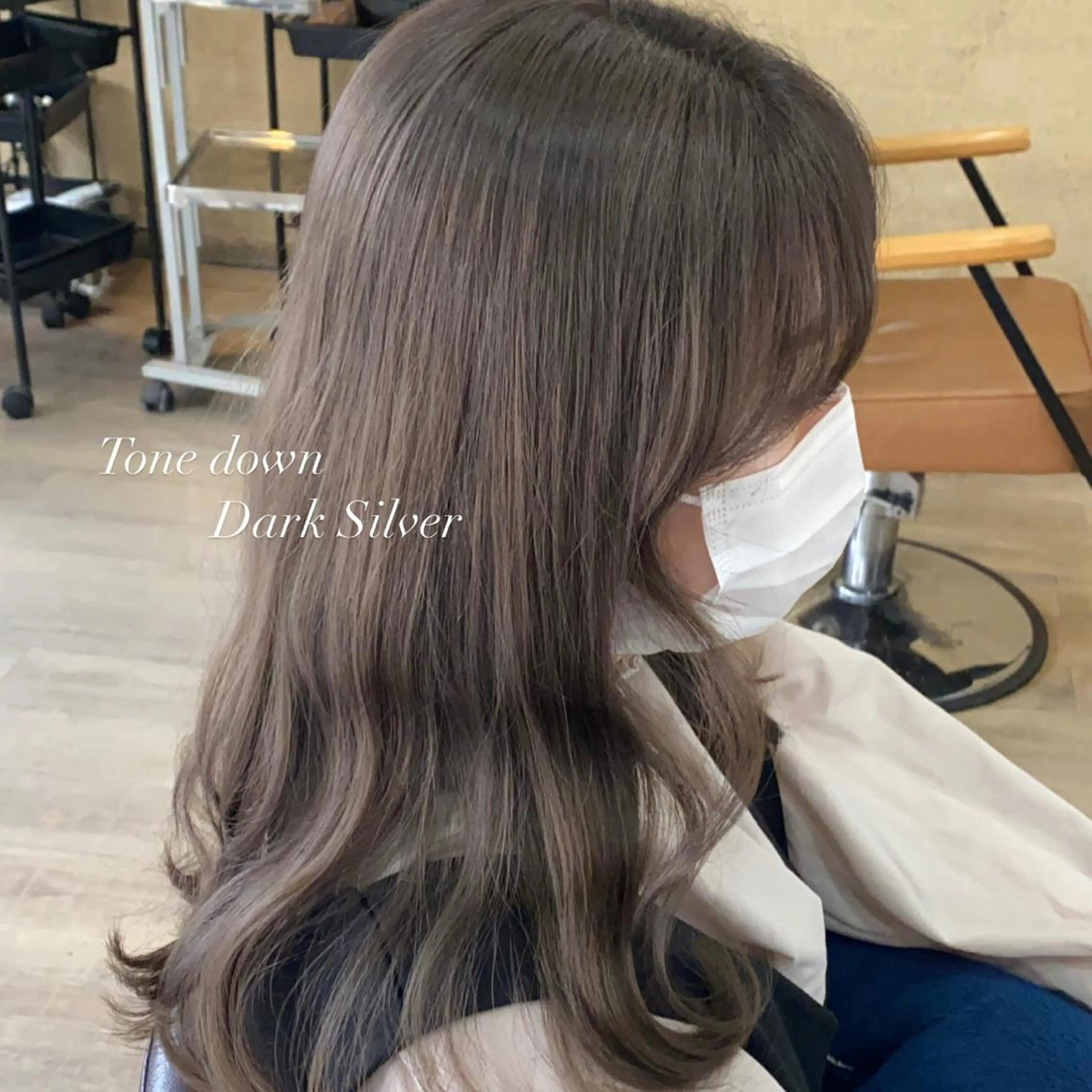 ロング カット ヘアカラー トリートメント ELEN 新百合ヶ丘のヘアスタイル