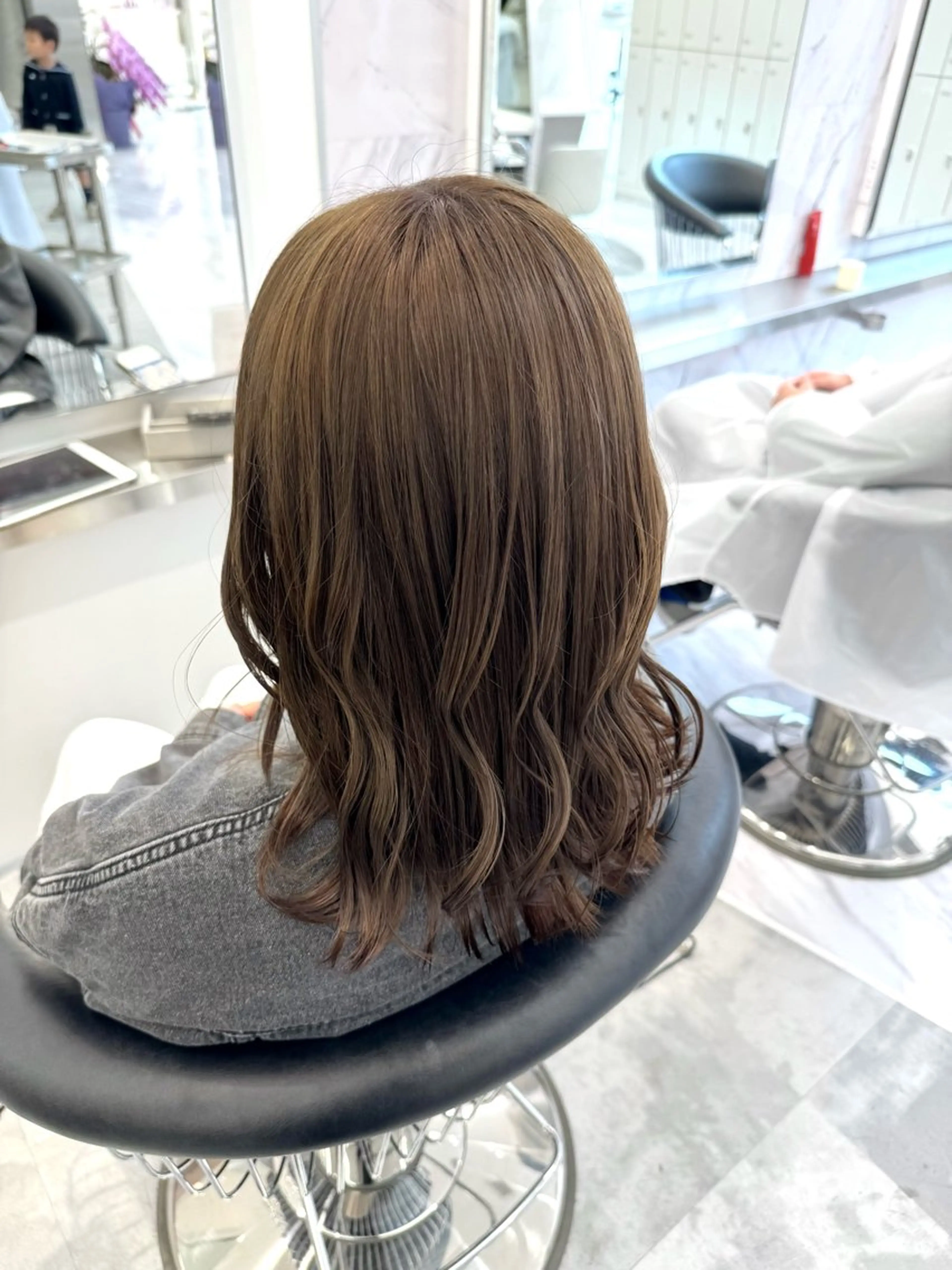 ミディアム カラー ヘアカラー Parve  Mix 🫧梶川虹のヘアスタイル