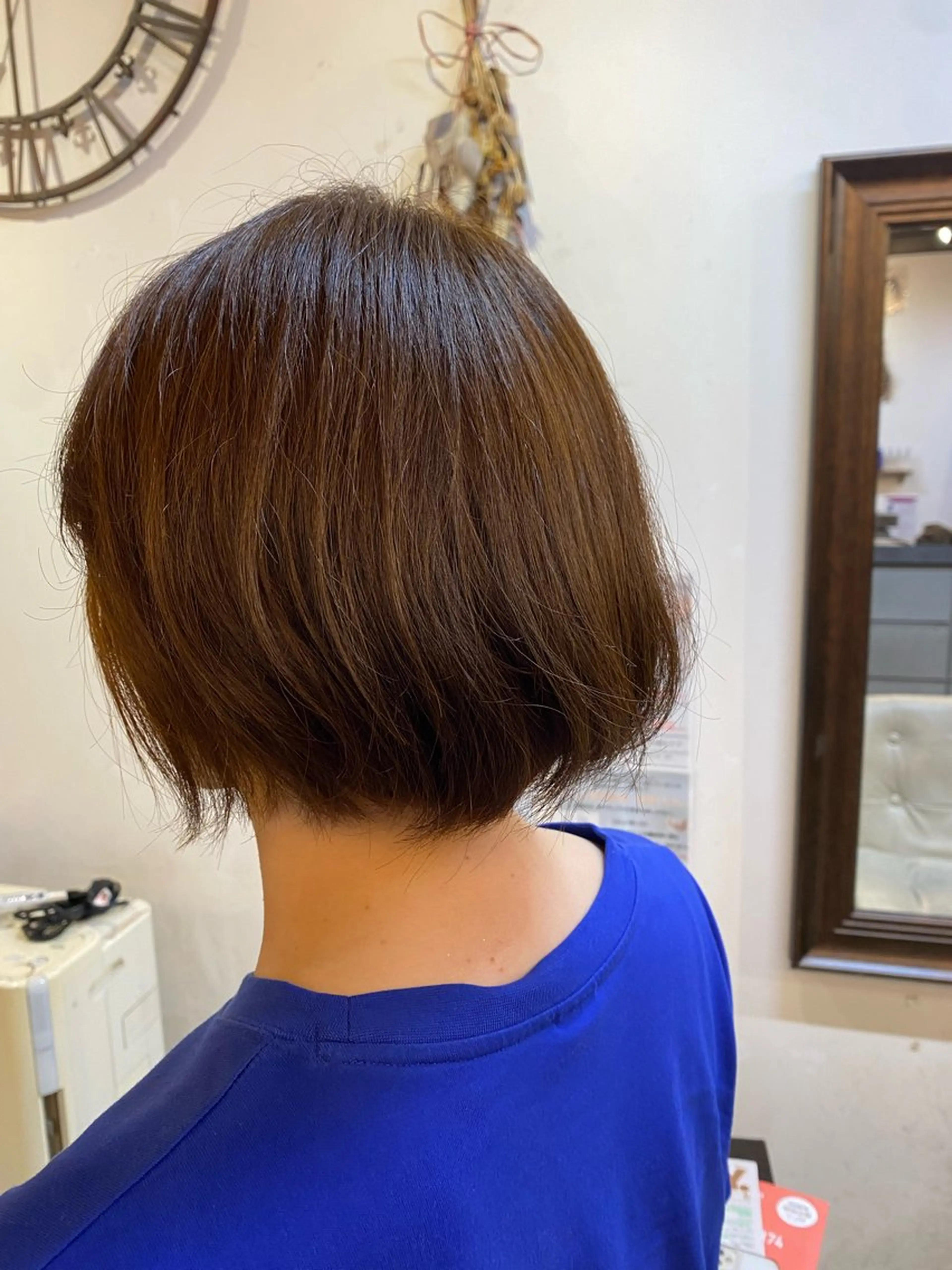 ショート カラー 伊橋 沙里のヘアスタイル