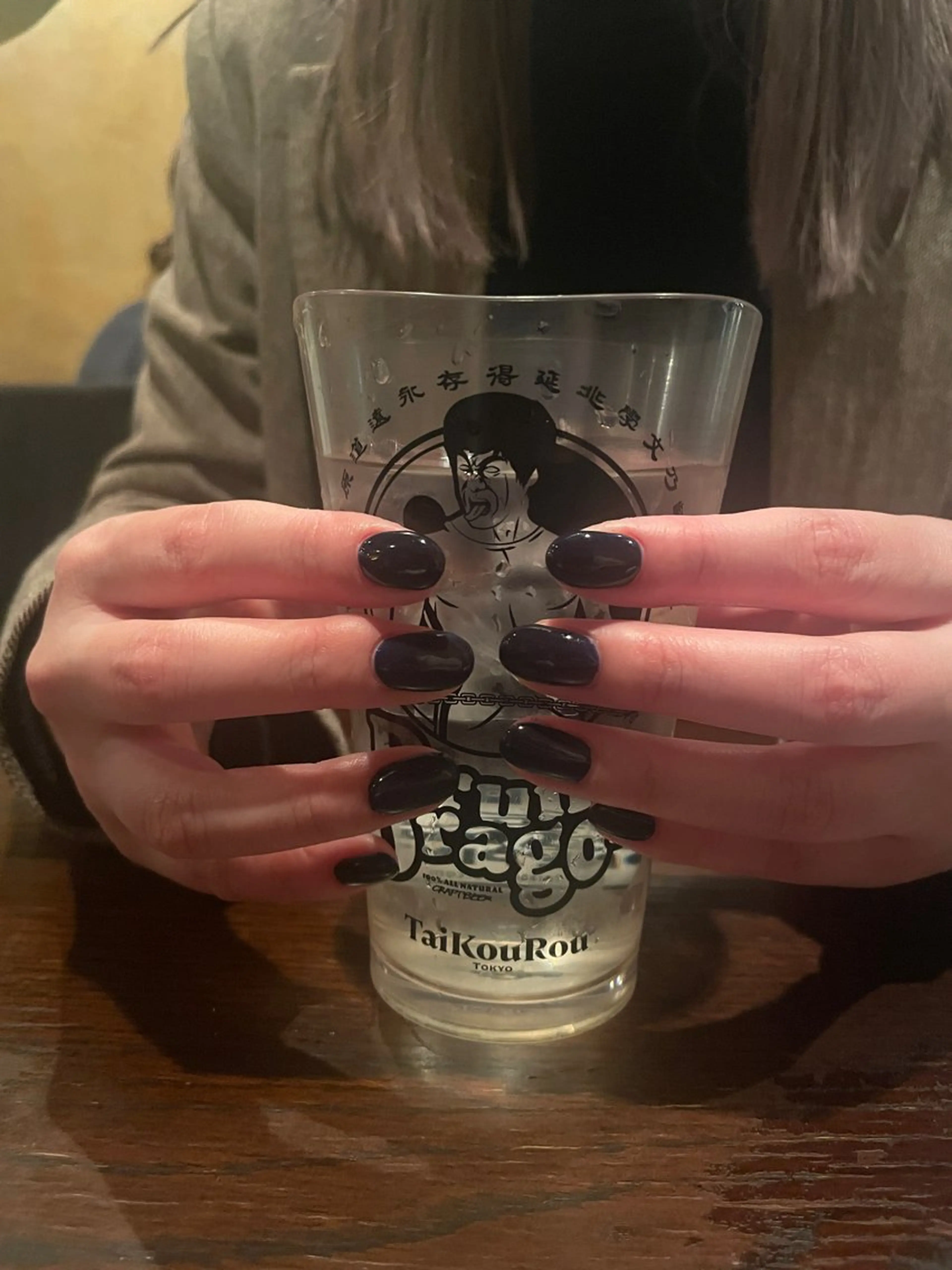 ネイル ネイビー ハンドネイル yuko⌇ 自由が丘ネイルのネイルデザイン