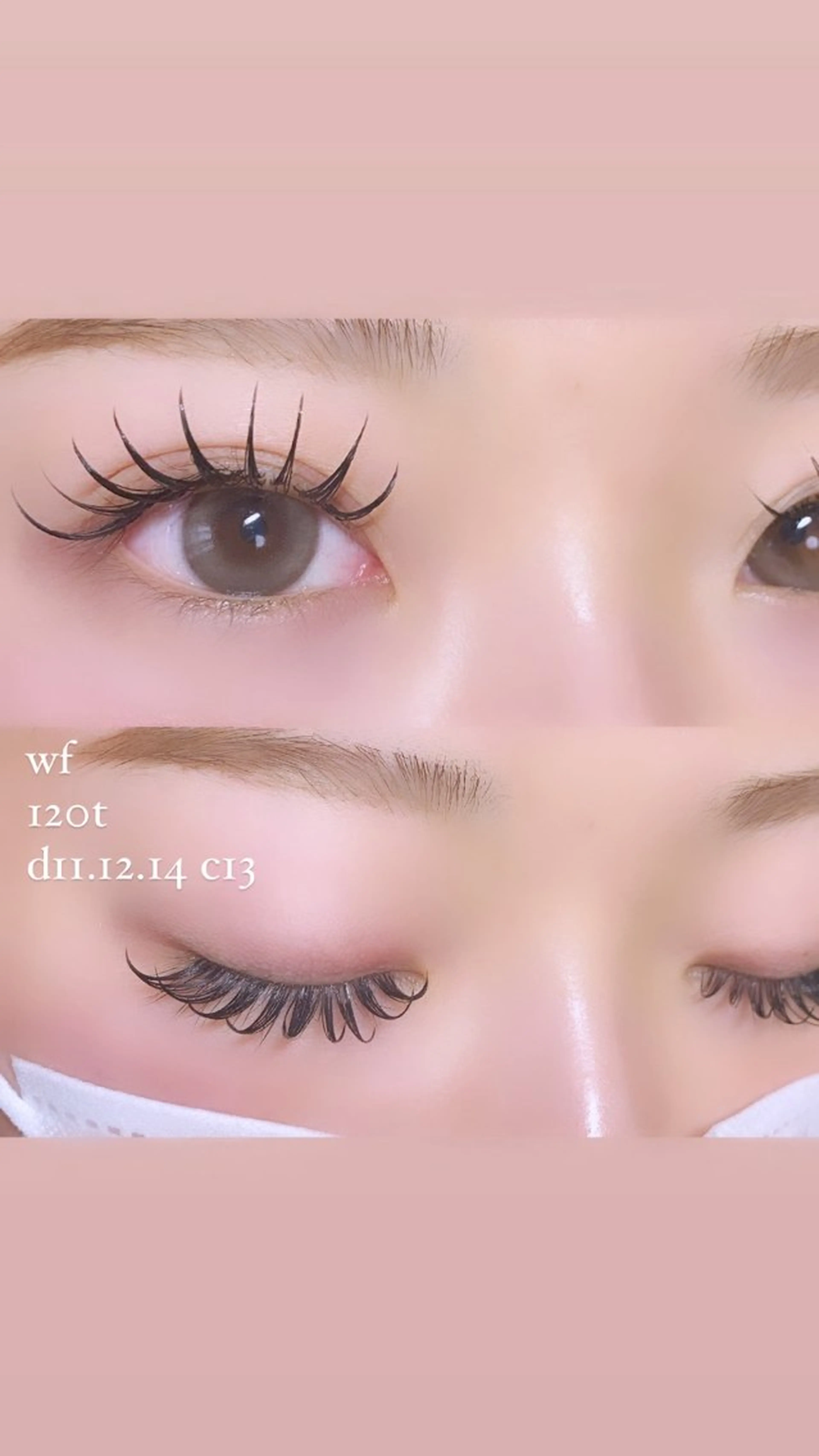 マツエク・マツパ マツエク eyelash salon 華のマツエク・マツパデザイン