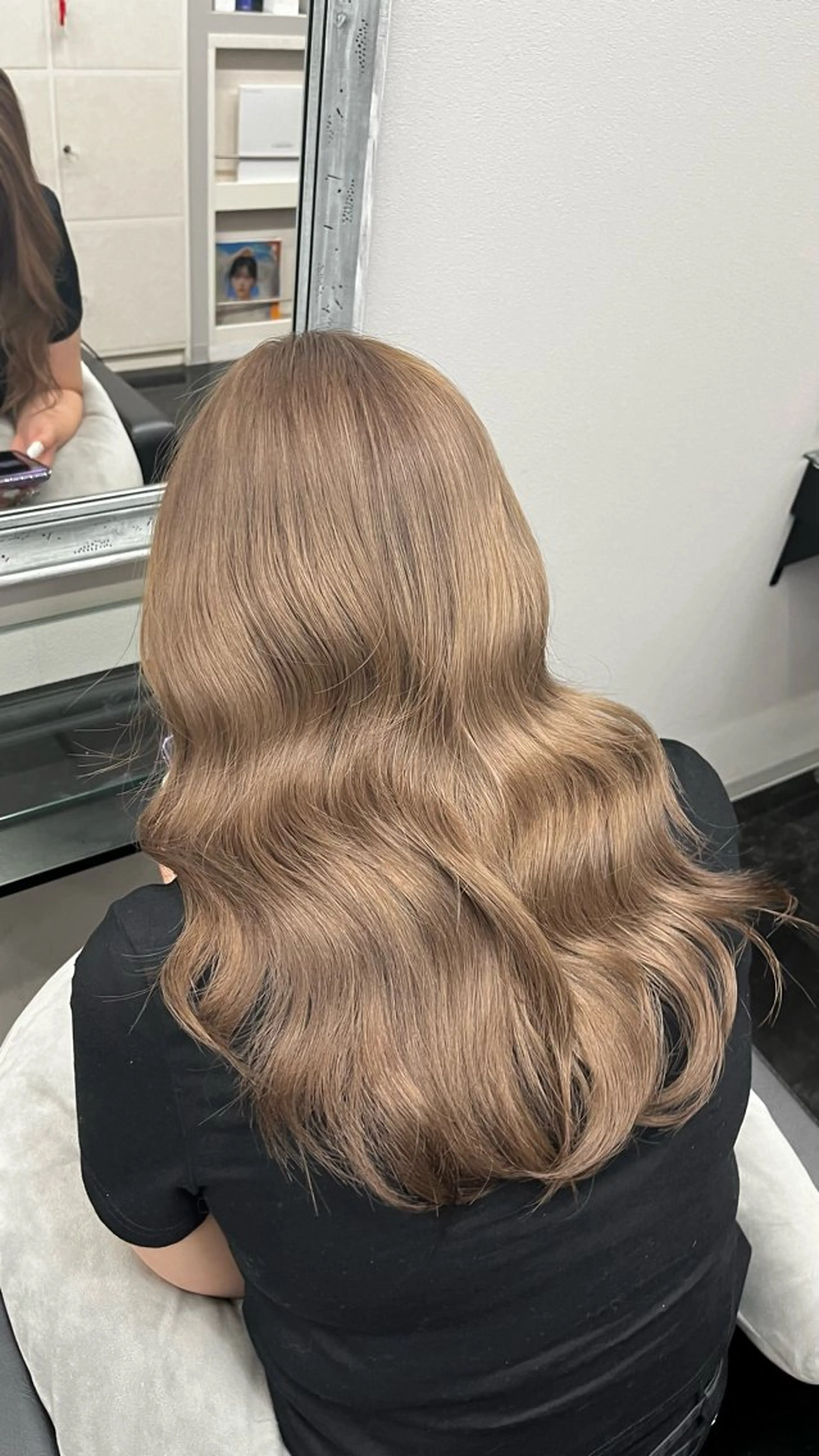 セミロング カラー BALE所属・SACHIKA／ カットモデル募集中のヘアスタイル