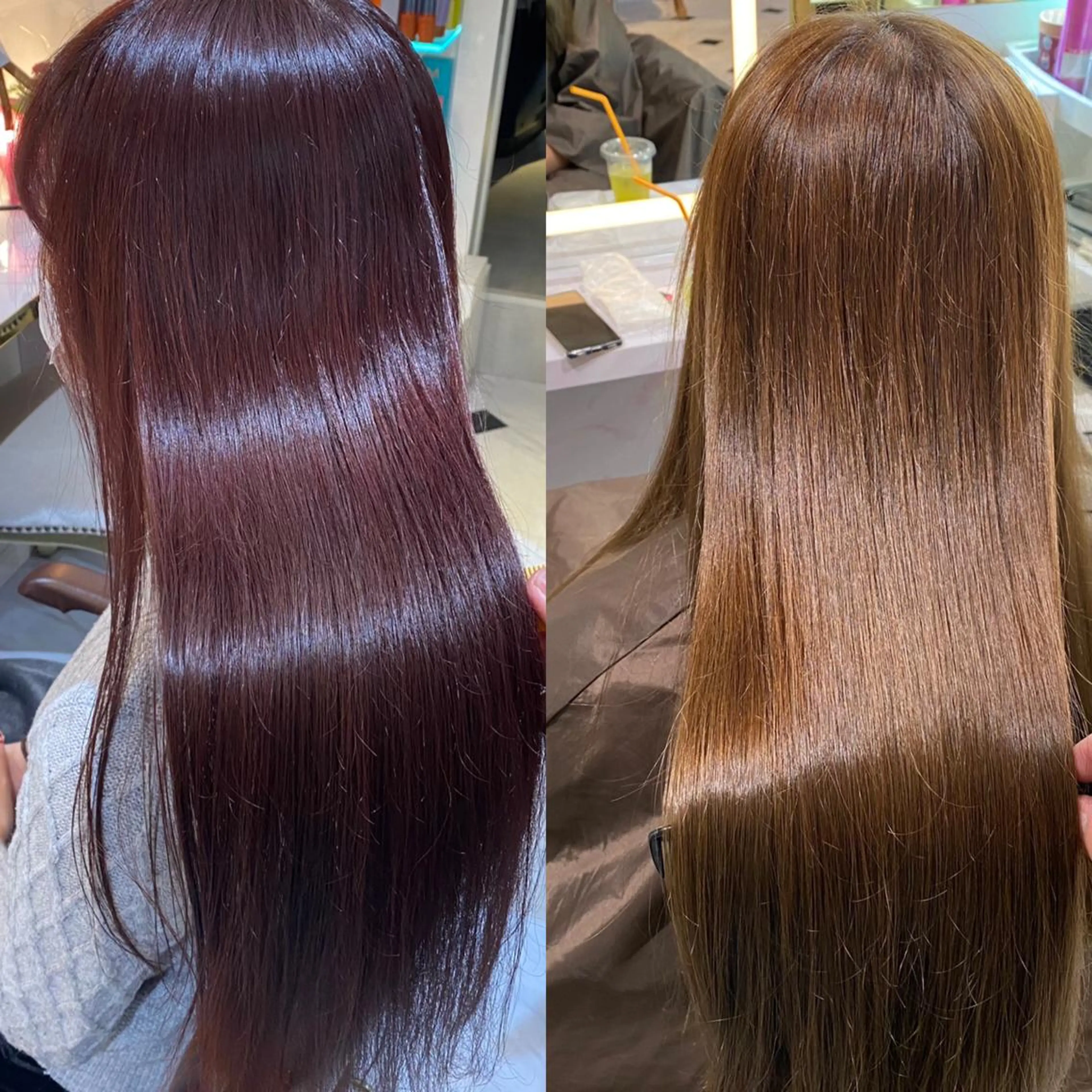 ロング カラー 髪質改善 トリートメント カット ヘアカラー トリートメント ekolu北梅田店所属・梅田中崎町髪質改善 /オキヒロト/エコルのヘアスタイル