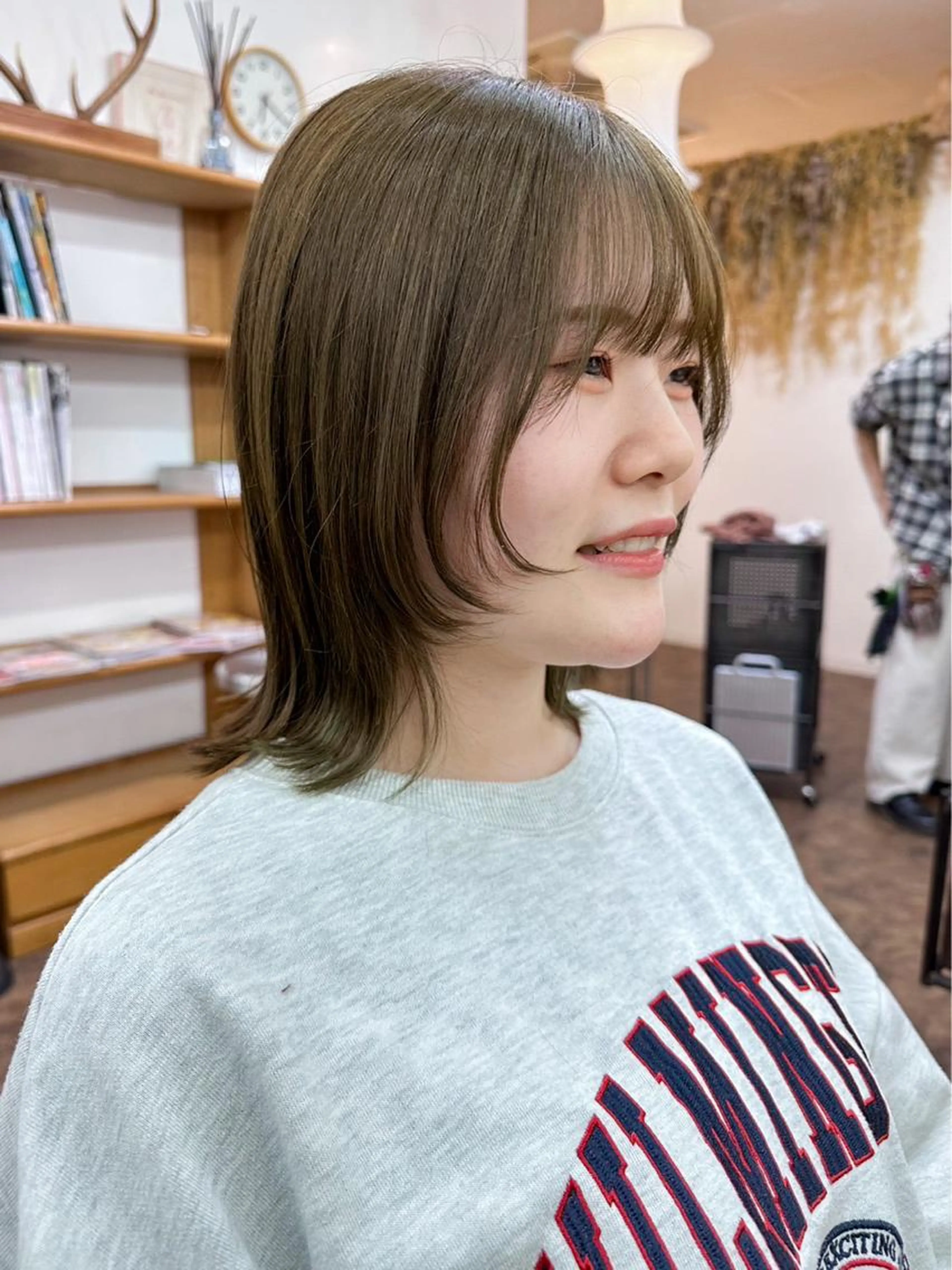 💧ブリーチなしW color➕cut➕treatment💧の写真