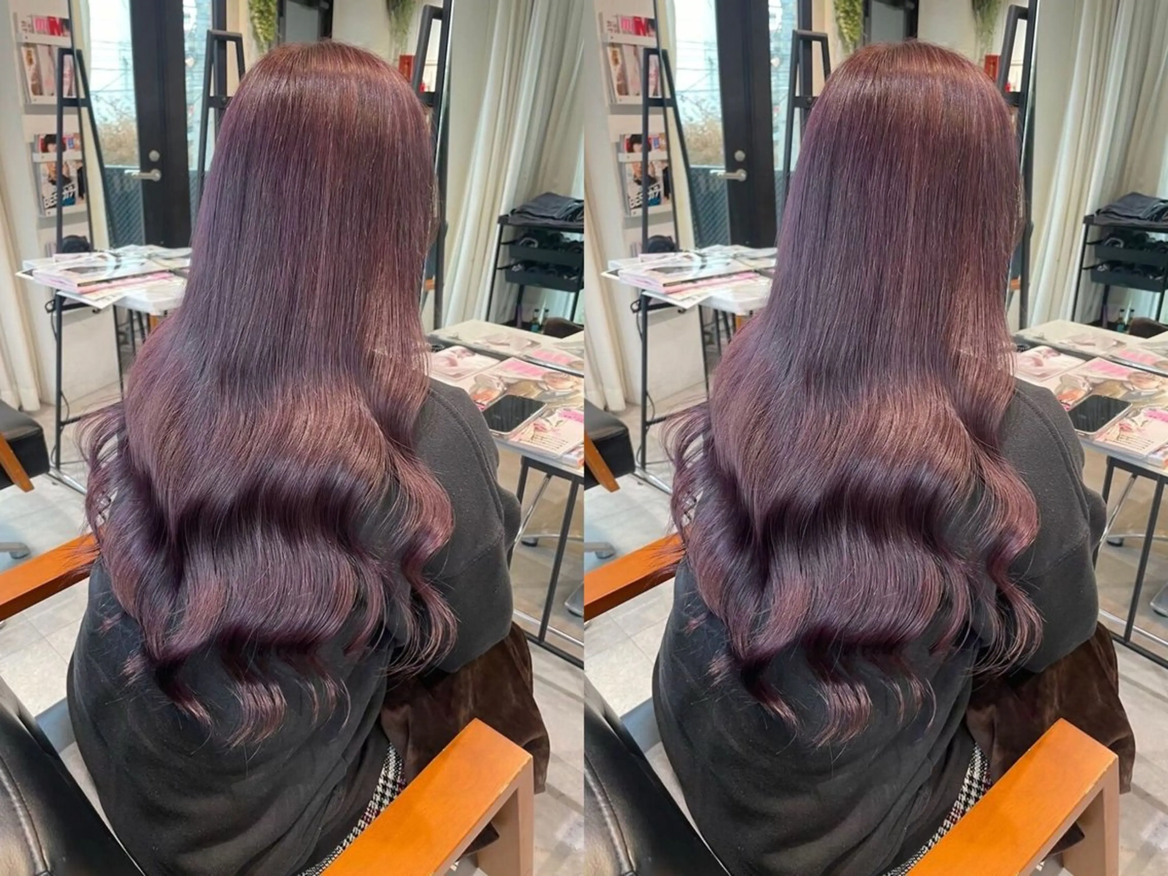 カラー ヘアカラー トレンド甘めガーリー Mizuki☁️🫧のヘアスタイル