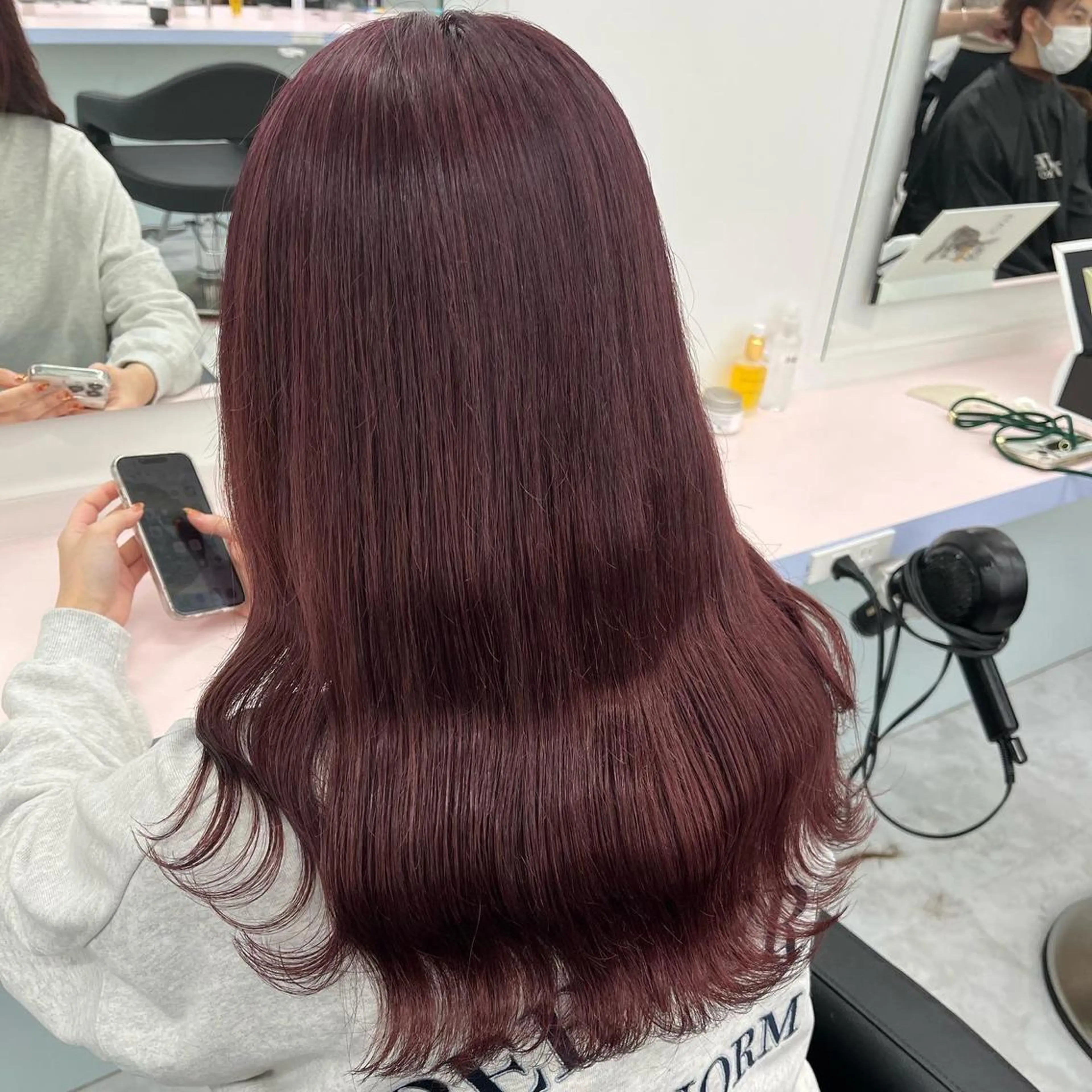 ミディアム カラー トレンドレイヤー No.1/KOHEIのヘアスタイル