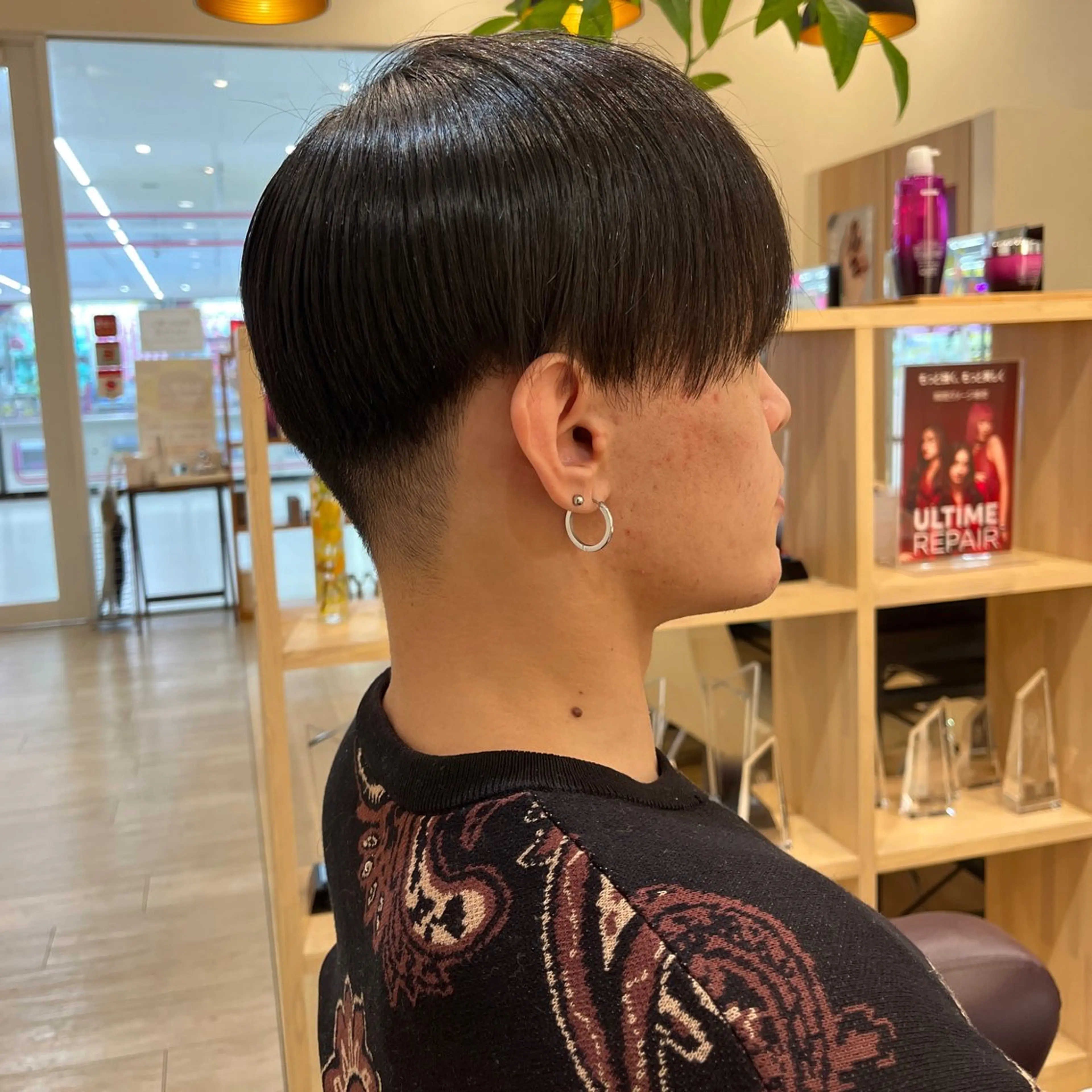 メンズ フェードカット マッシュ メンズカット／パーマ 牛尾丈のヘアスタイル