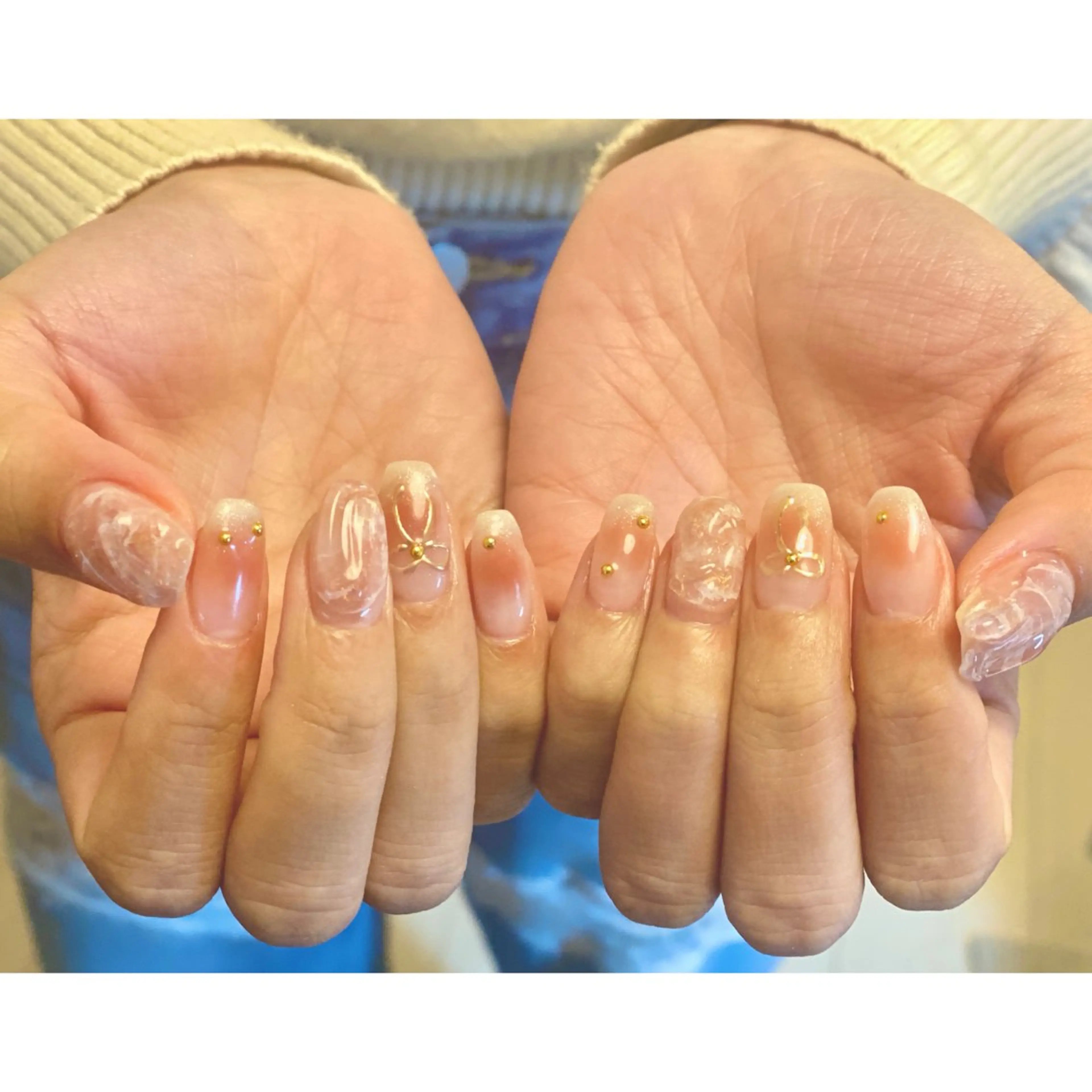 ネイル ハンドネイル ⏦Little 𐙚 Nail⏦のネイルデザイン