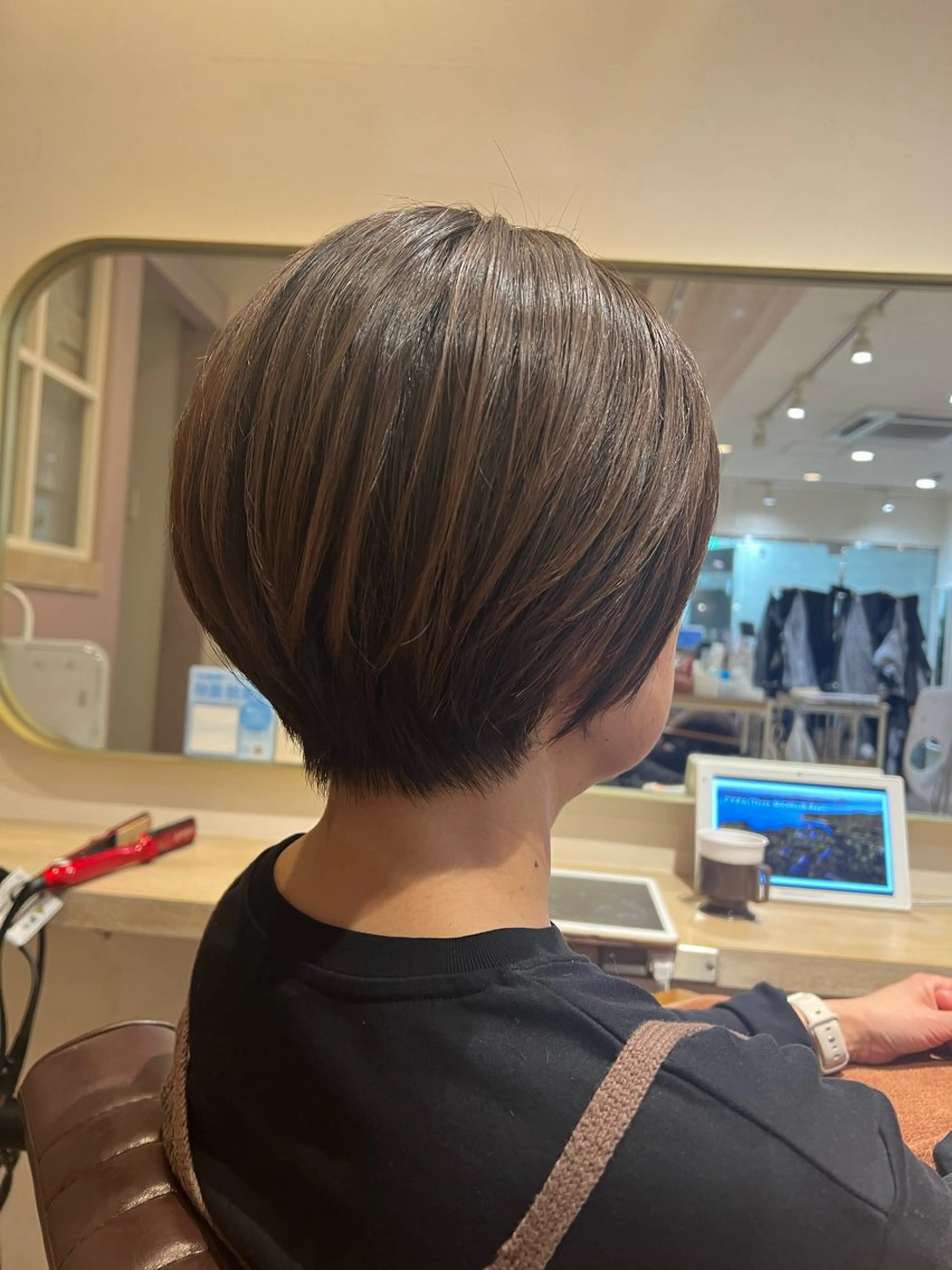 ショート 濱地 美乃理のヘアスタイル