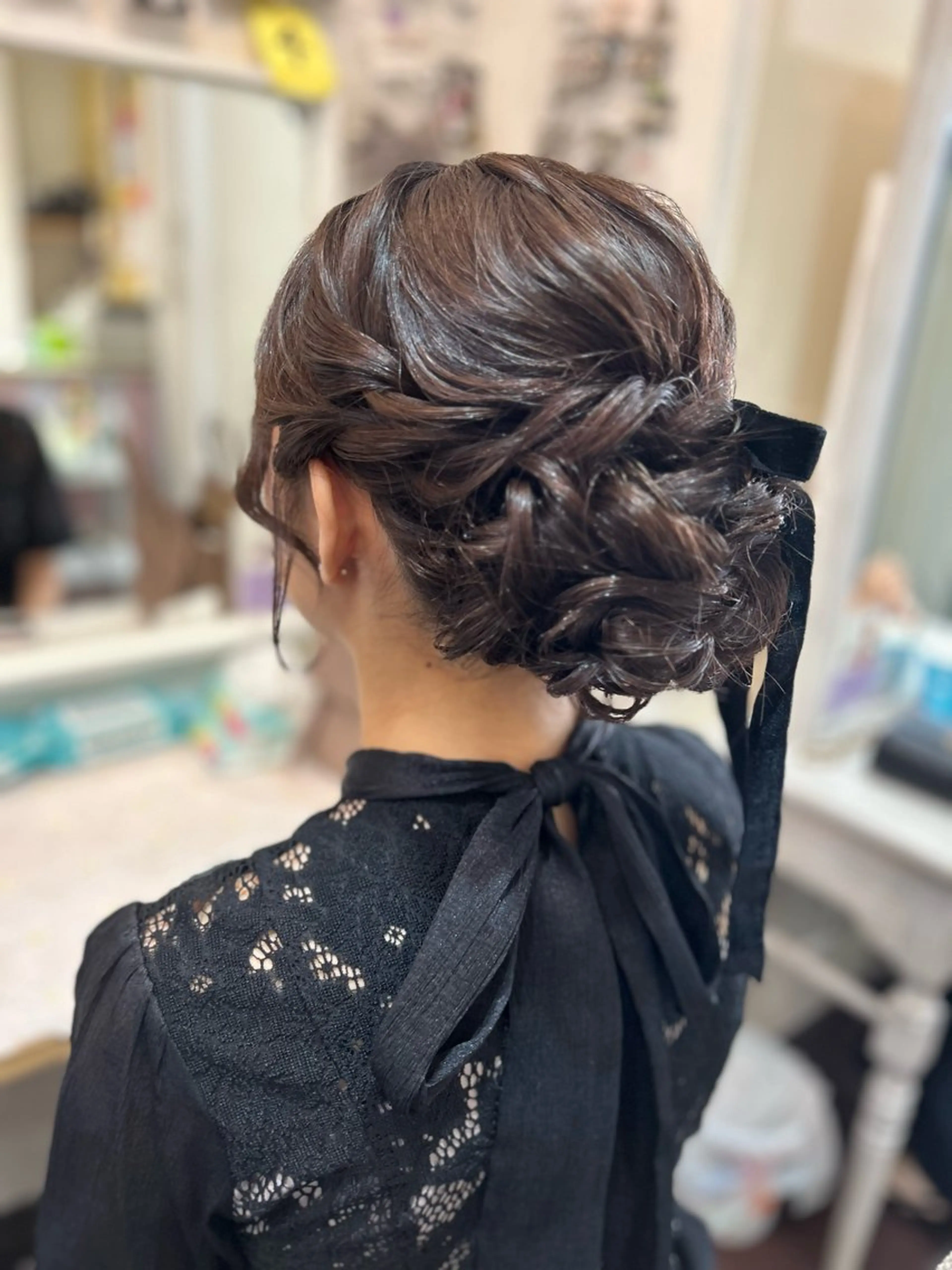 ヘアアレンジ 結婚式・ブライダル 心斎橋/セットサロン /ボイボイのヘアスタイル