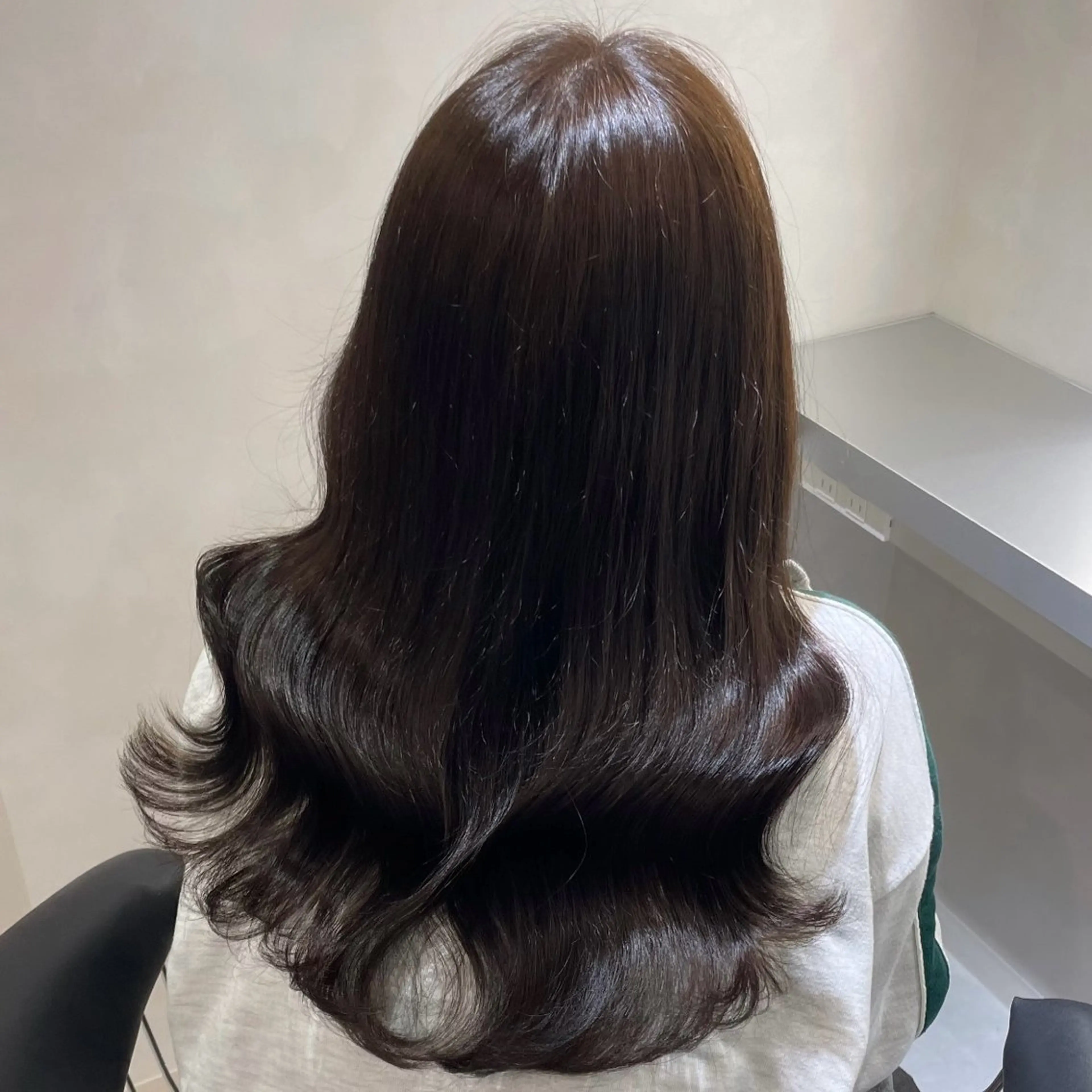 ロング カラー ヘアカラー トリートメント 🐈‍⬛カチモリ/暖 色/𝐌𝐢𝐤𝐮のヘアスタイル