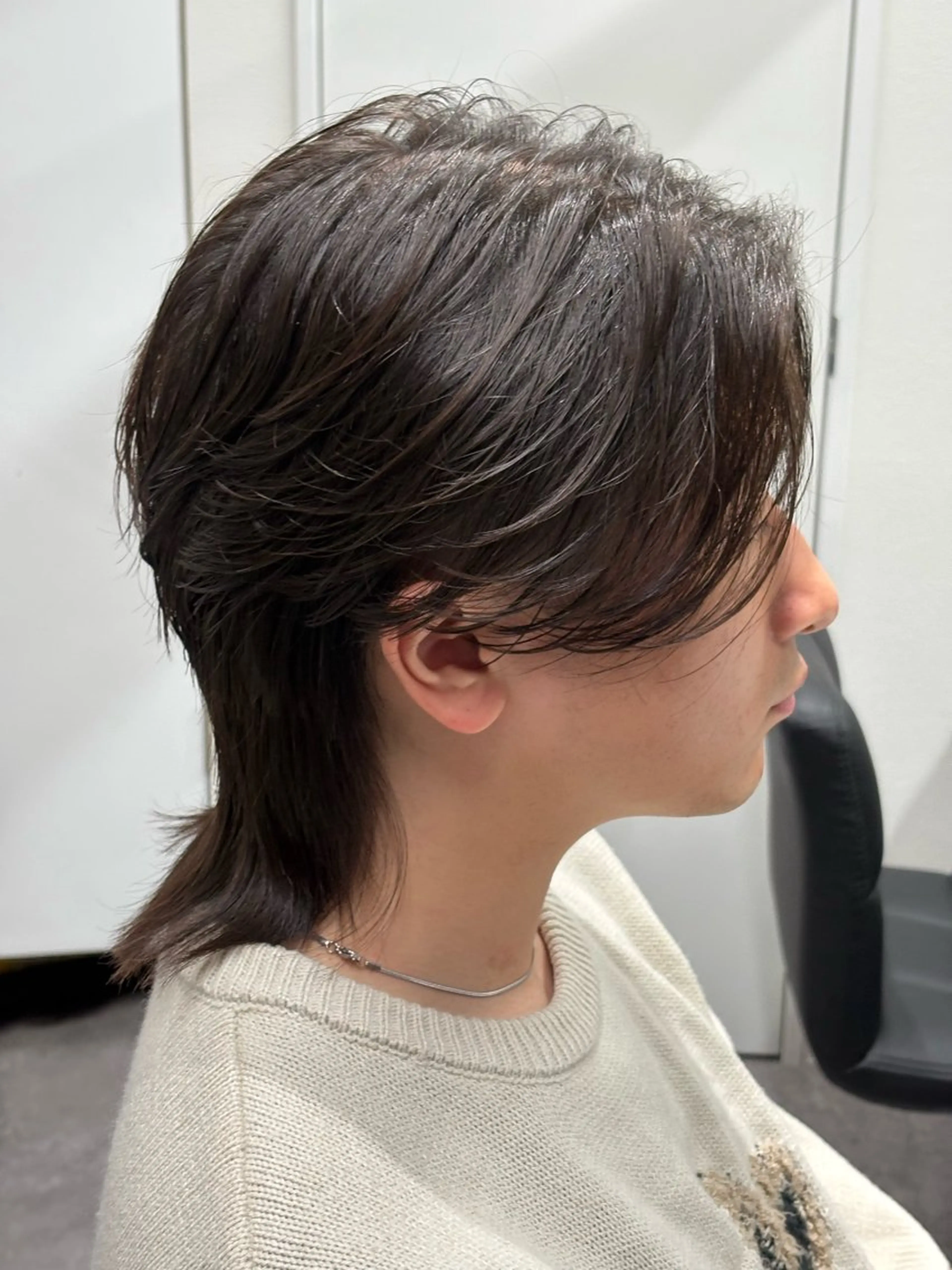 ミディアム カラー パーマ メンズ カット パーマ トリートメント ヘアセット メンズパーマ特化 🔥韓国ヘア職人🔥のヘアスタイル