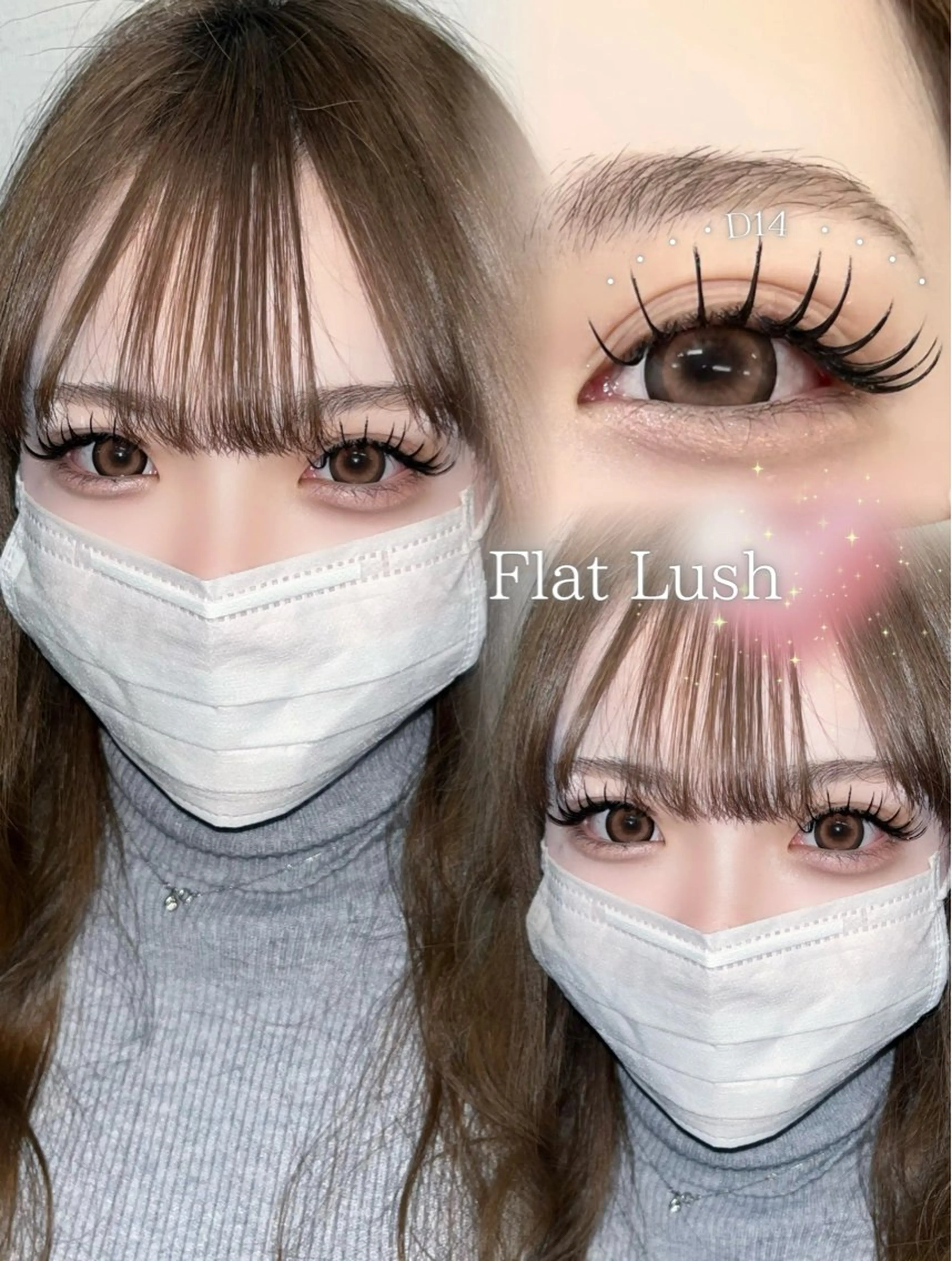 ︎新規様限定価格🖤フラットラッシュ80本🪽《オフ込》🐈‍⬛担当大石 insta▶@toa.014_luicaの写真