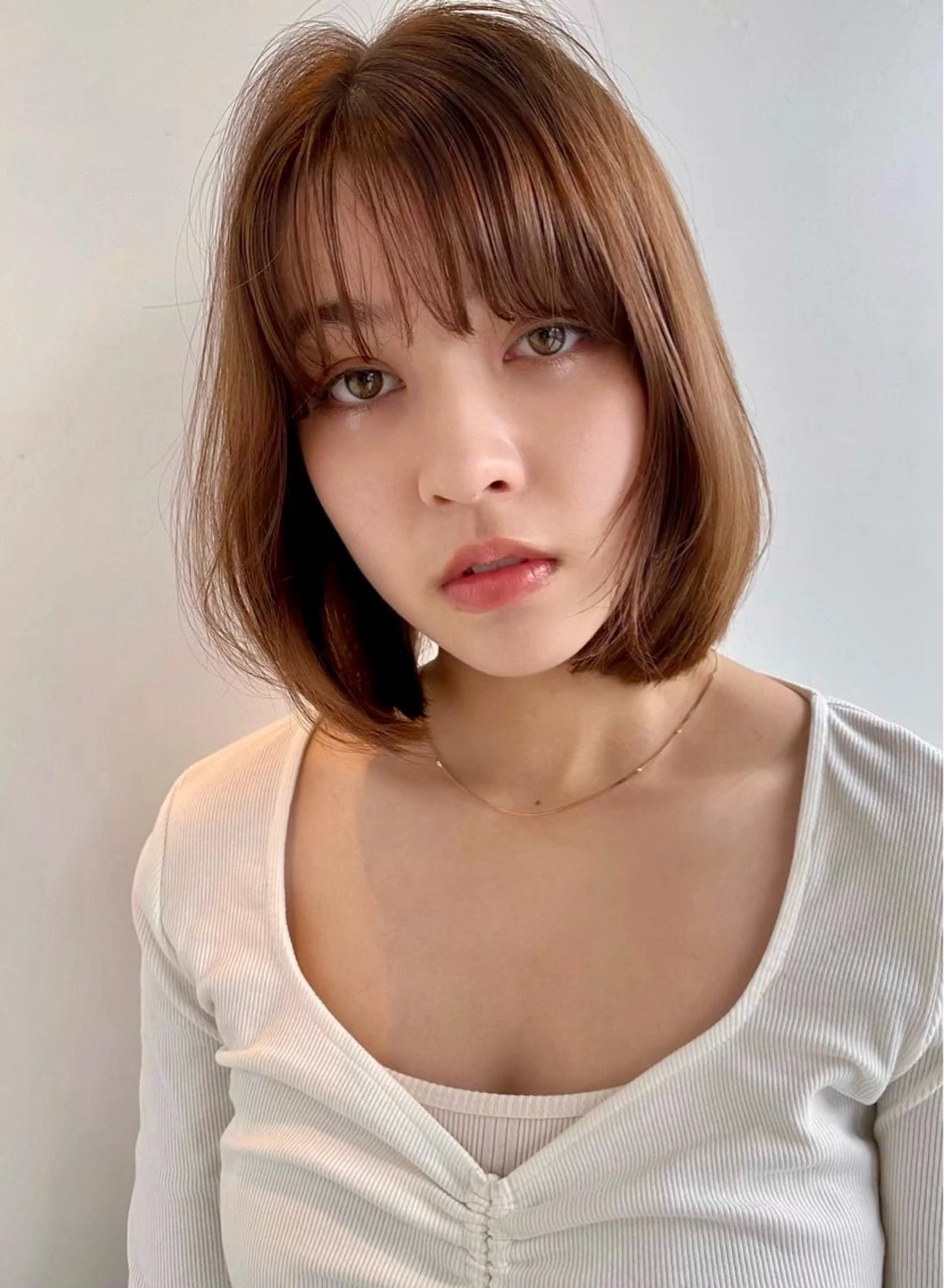 ショート カラー パーマ カット ヘアカラー ANDREY 表参道 ショート×髪質改善のヘアスタイル