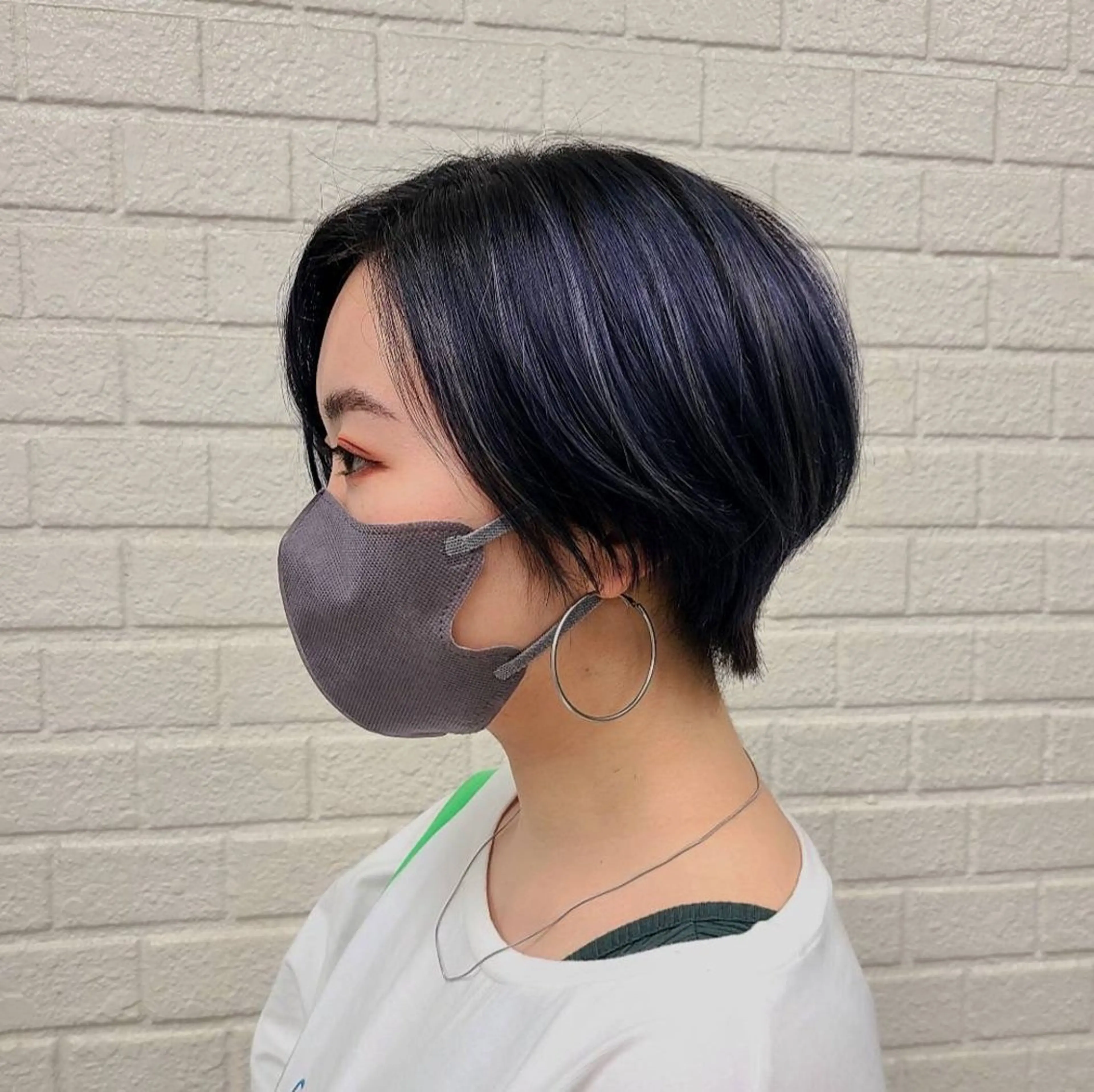 カラー 𝑹𝒊𝒌𝒐 ブリーチ/艶カラーのヘアスタイル