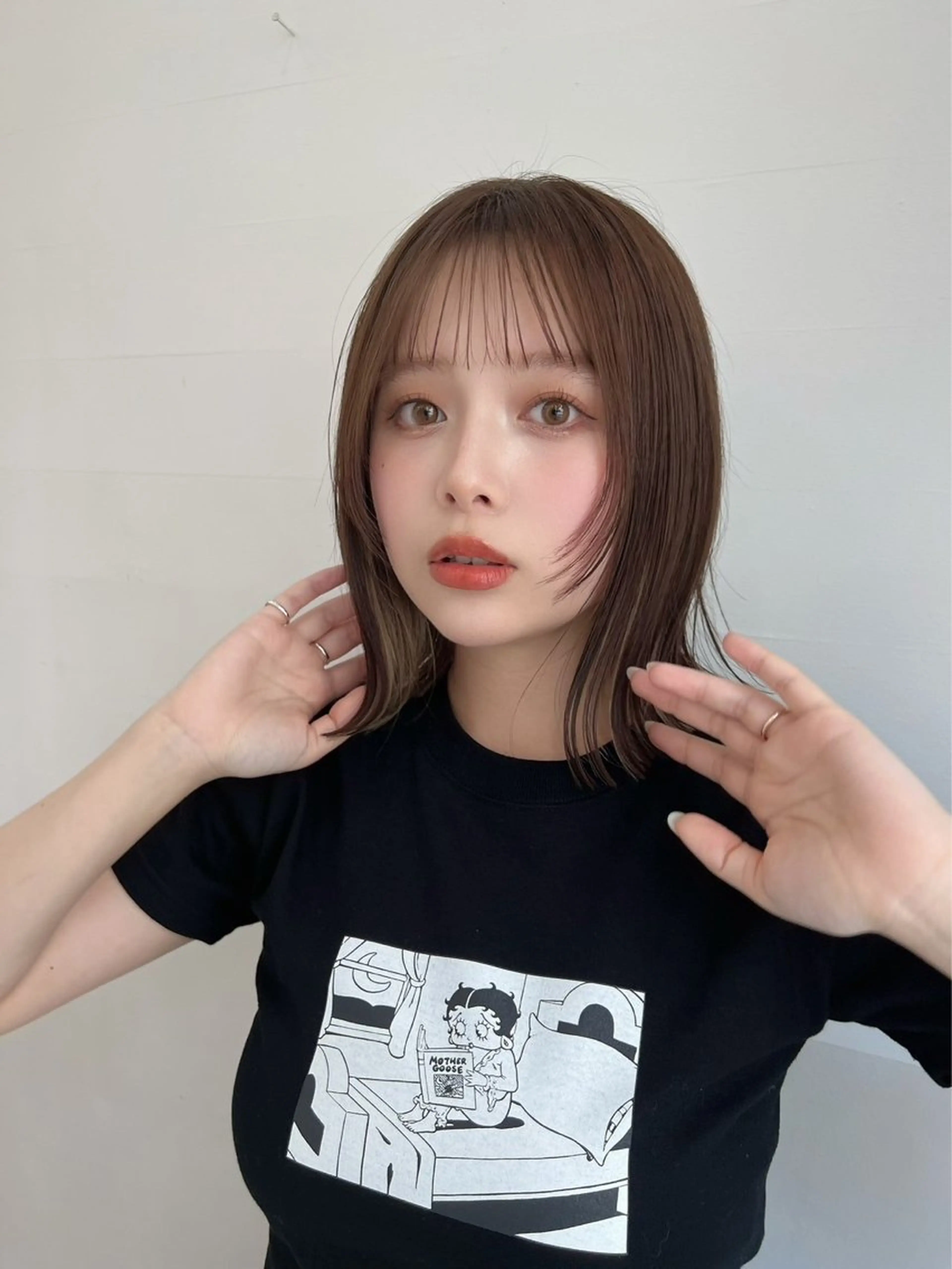 🌸平日限定21%OFF🌸ブリーチなしワンカラー＋ハホニコ2stepトリートメント＋カット🕊️☘️の写真