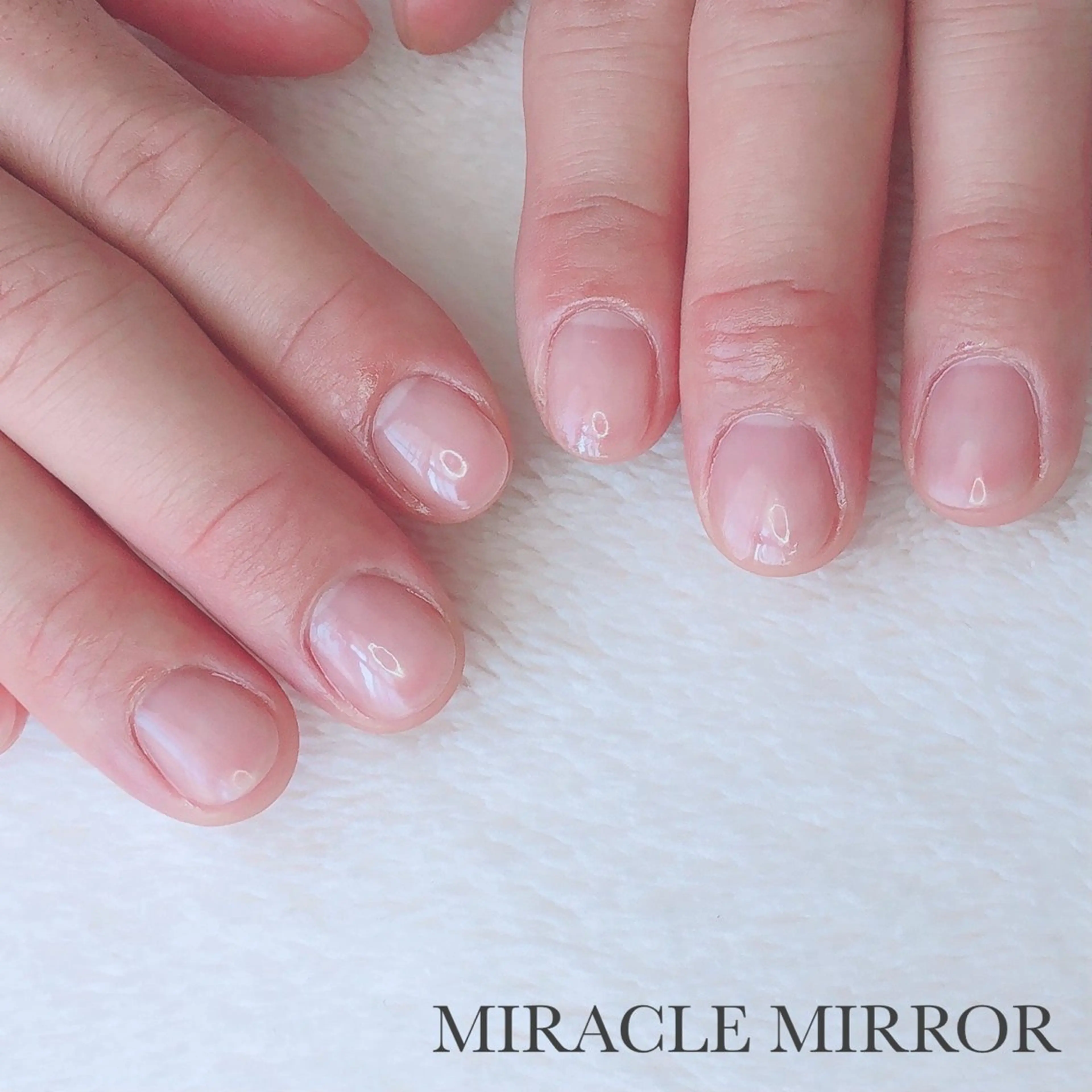 ネイル メンズネイル ミラクルミラー 町野のネイルデザイン