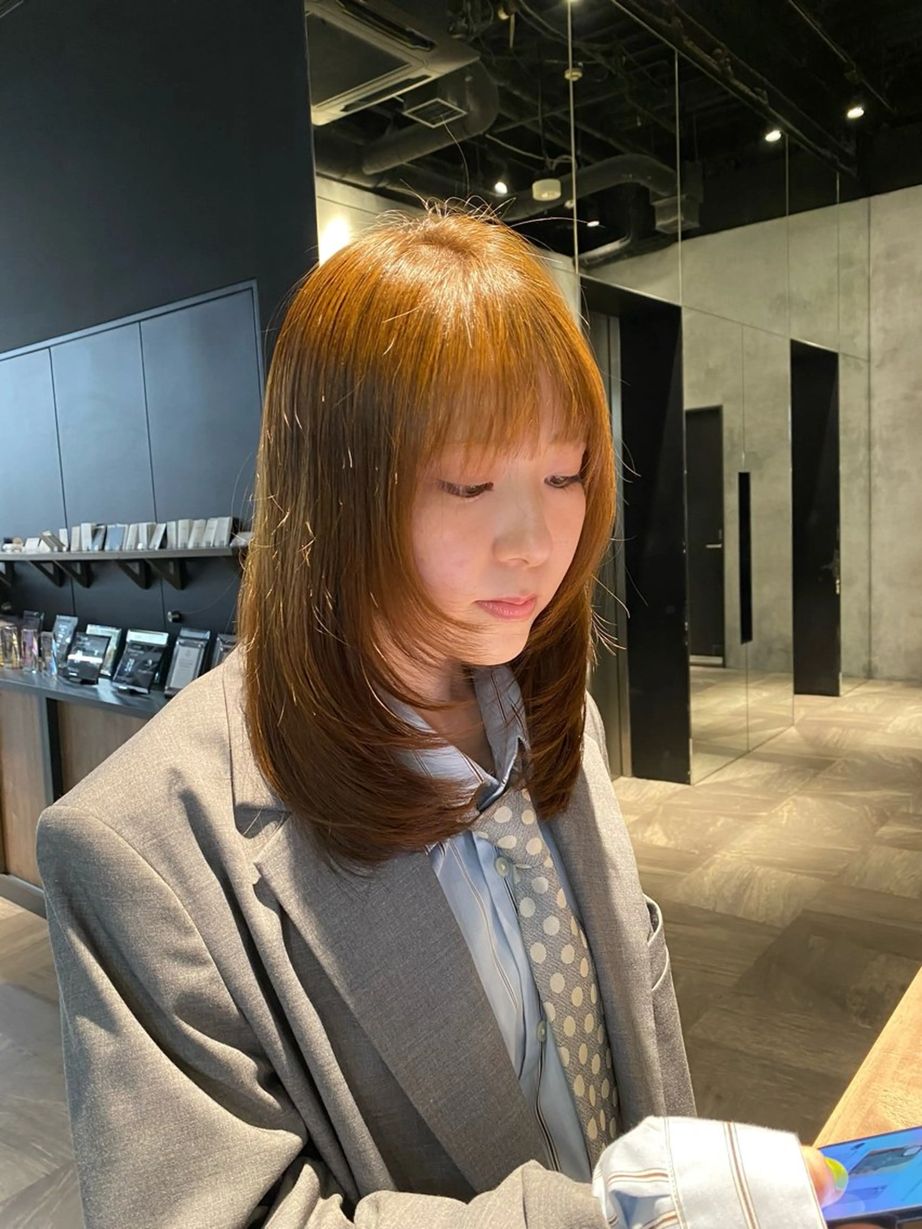 ミディアム ヘアカラー トリートメント 🫧 Manaka🫧のヘアスタイル