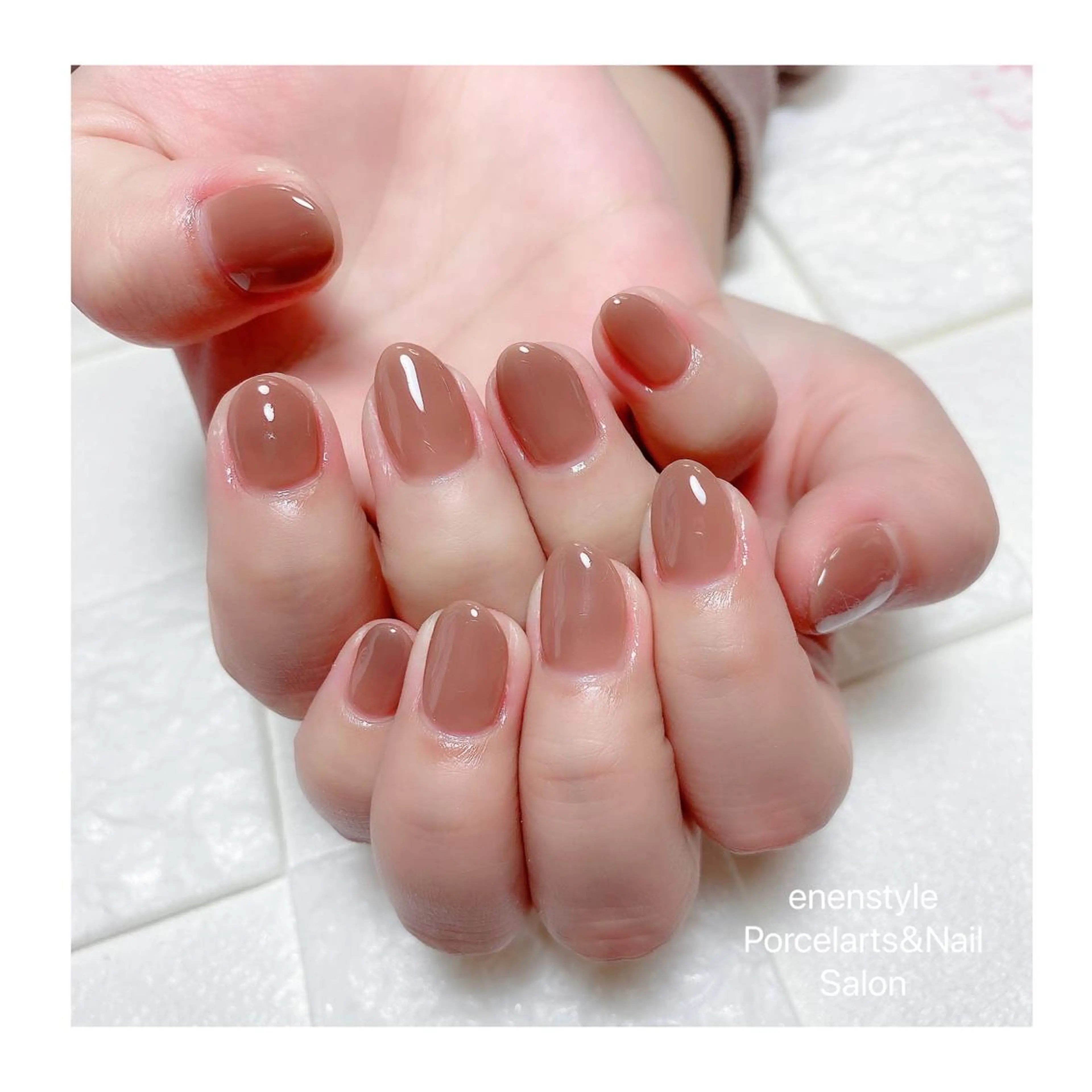 ミディアム ネイル 👑enen style👑のネイルデザイン