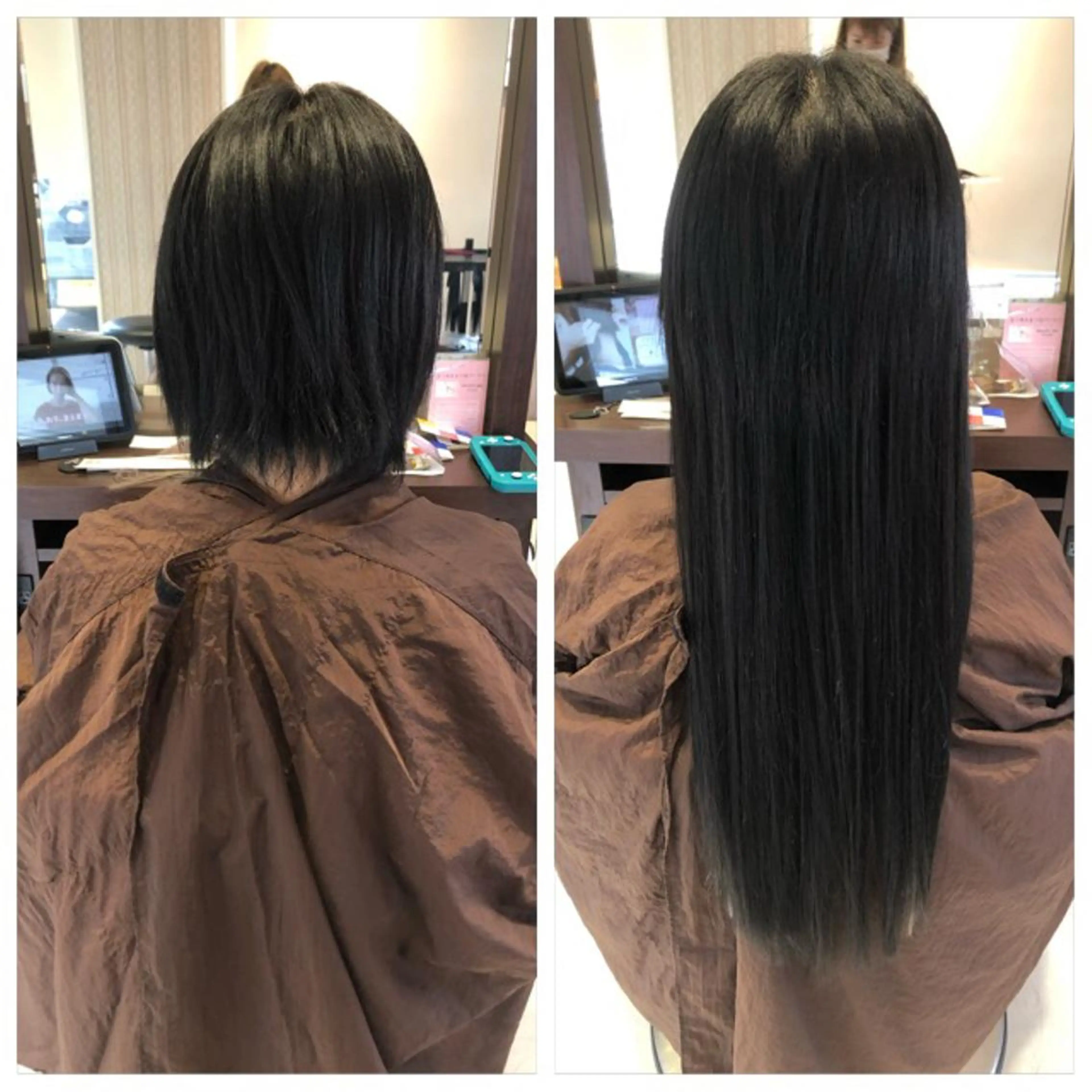 ショート エクステ EARTH長岡 🌼渡辺まい🌼のヘアスタイル