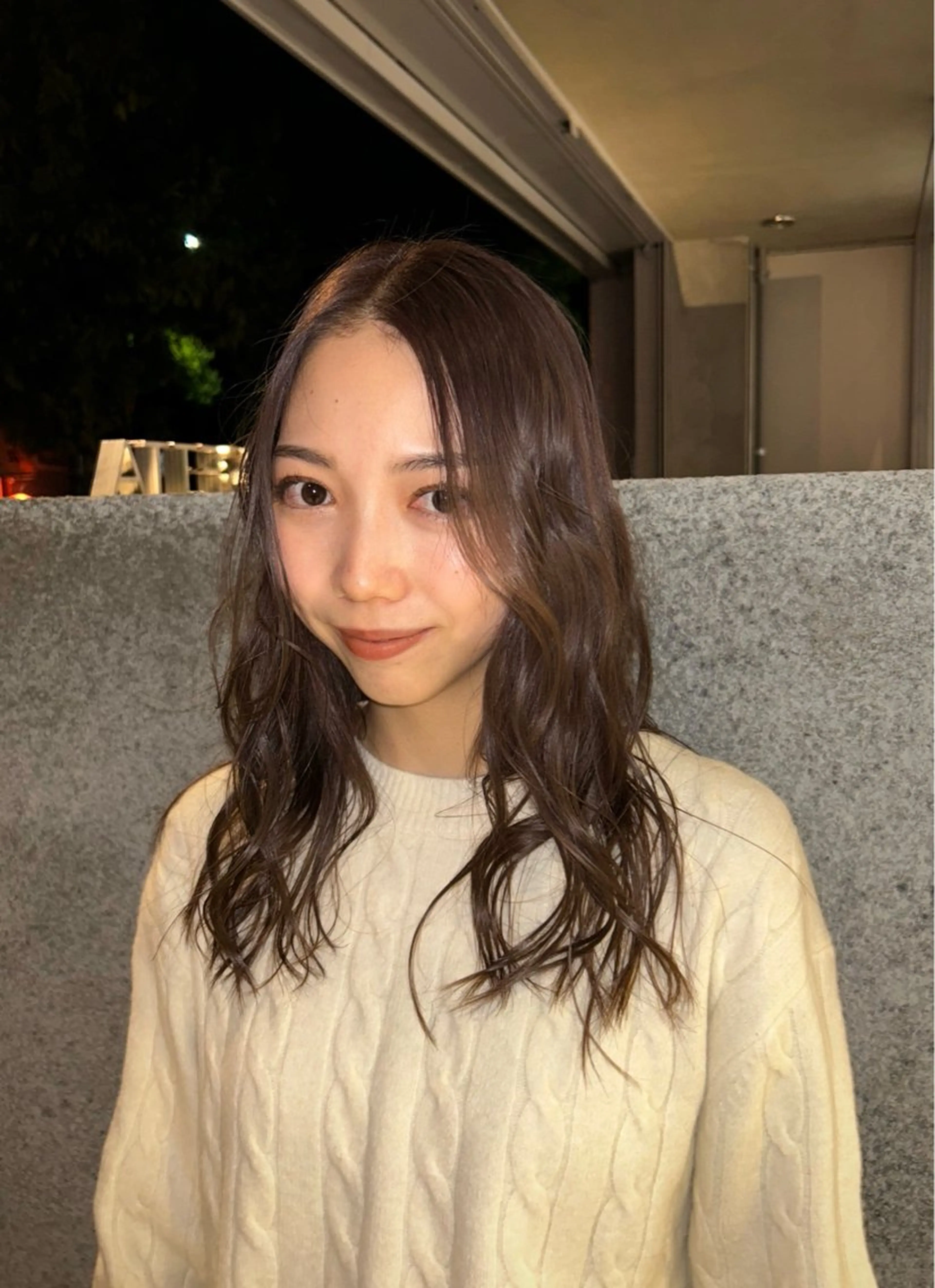 セミロング カラー 🗽デザインカット/ パーマ/MIRU🗽のヘアスタイル