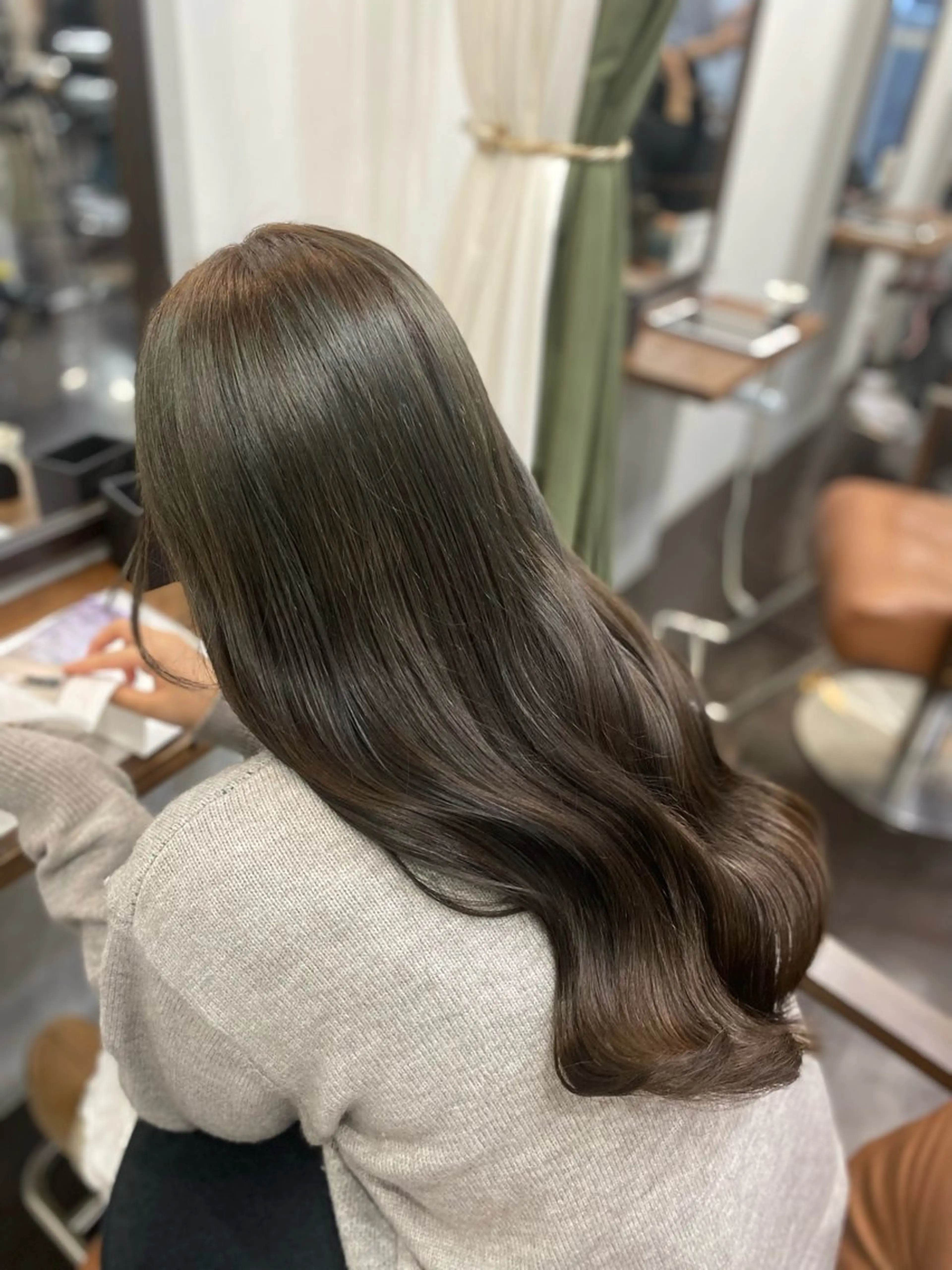 ロング カラー ヘアアレンジ 🍒ᩚ名駅/艶髪 縮毛矯正/あゆ🍒ᩚのヘアスタイル