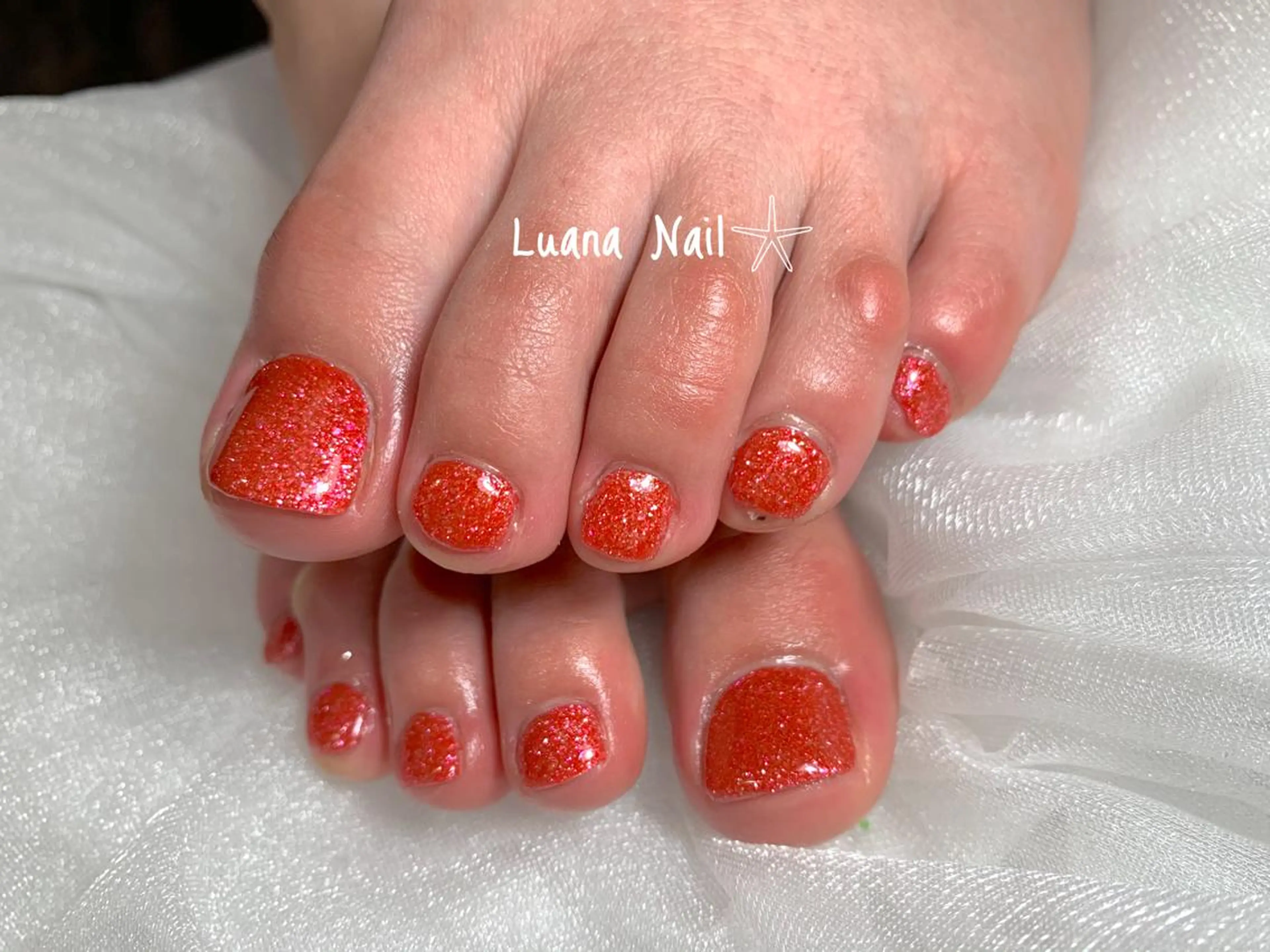 ネイル フットネイル BeauJu by Luana Nailのネイルデザイン