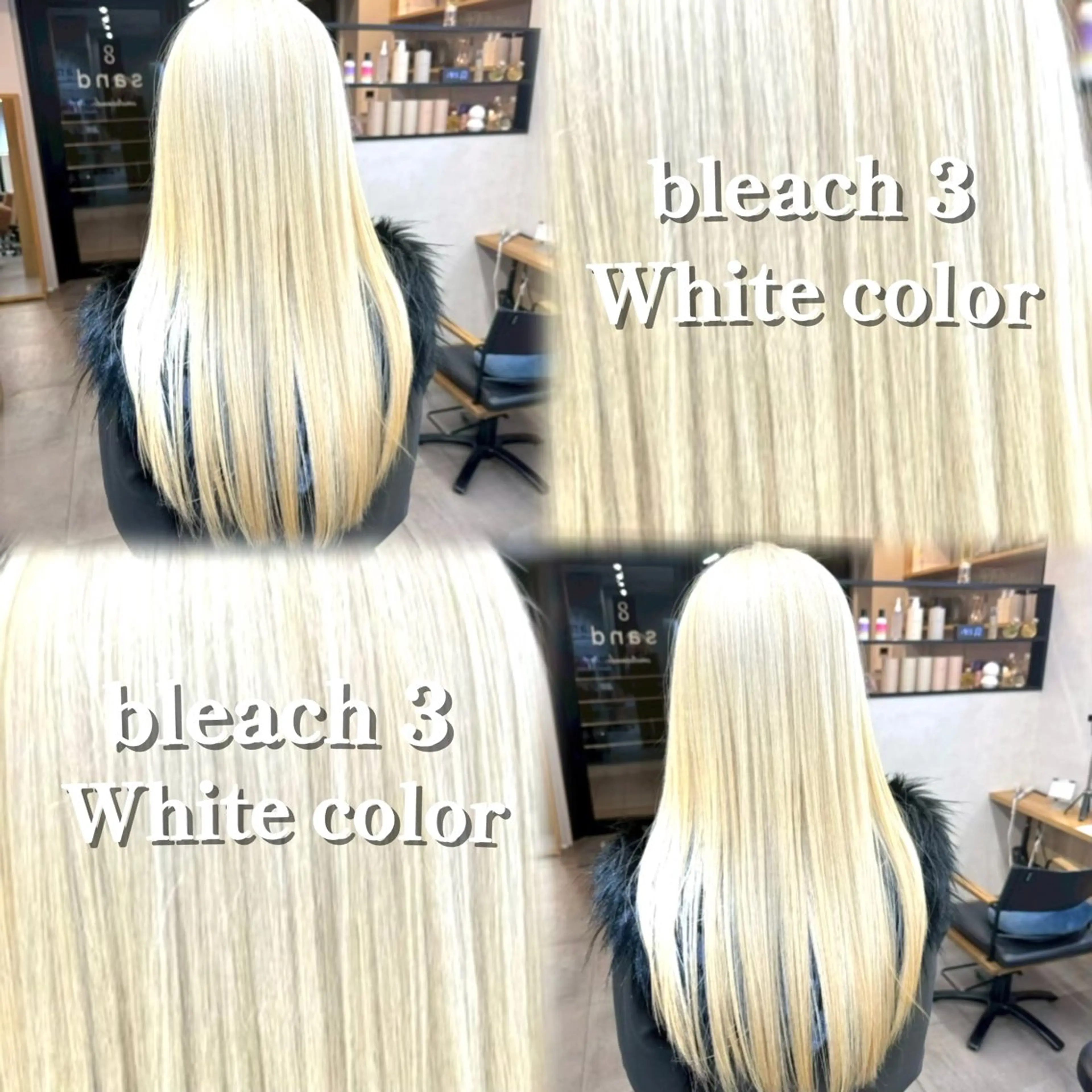 ロング カラー ブロンド ロング カット ヘアカラー トリートメント レイヤーボブ特化/ 横浜/伊藤　怜のヘアスタイル