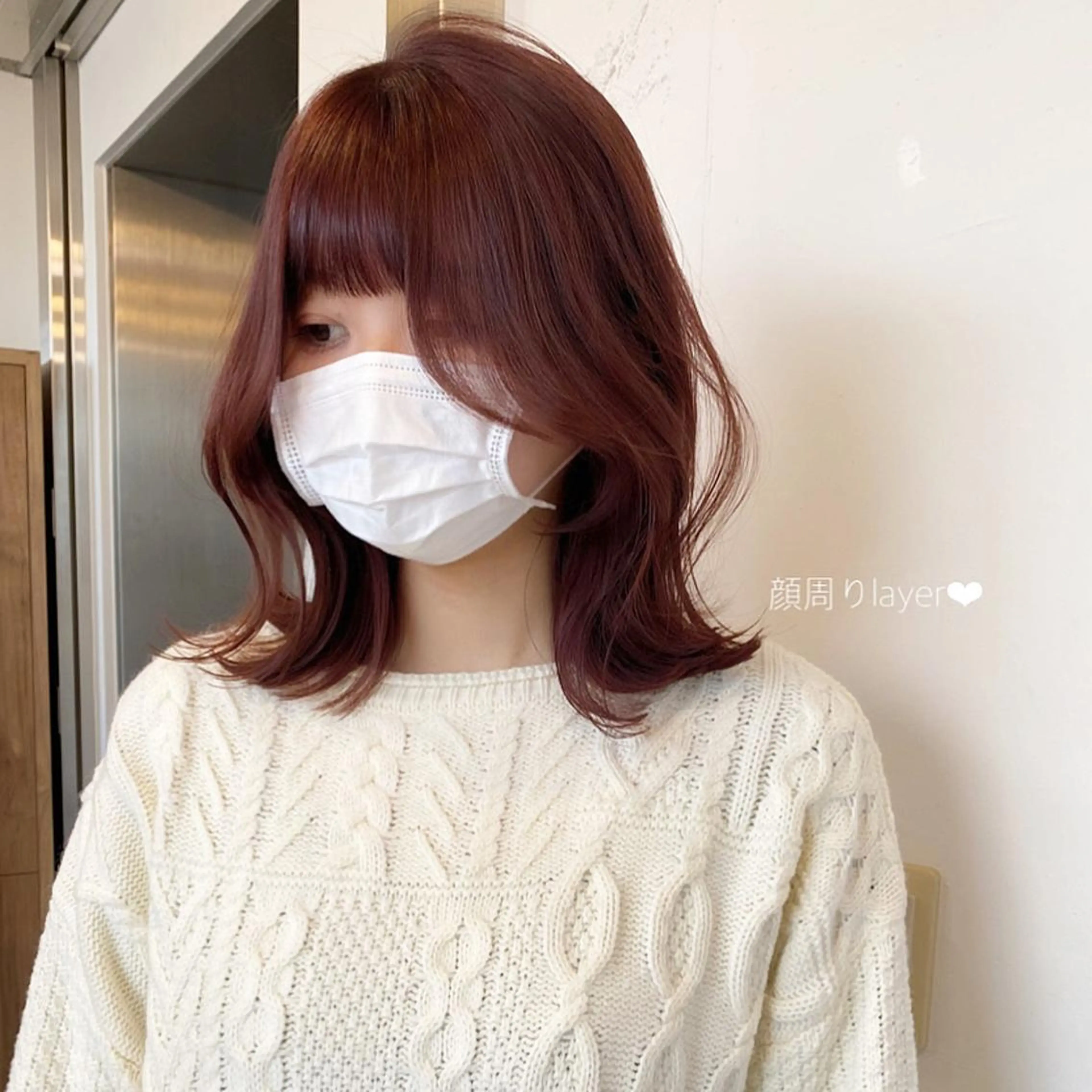 ミディアム カラー 🥣 hashi 🛋️のヘアスタイル