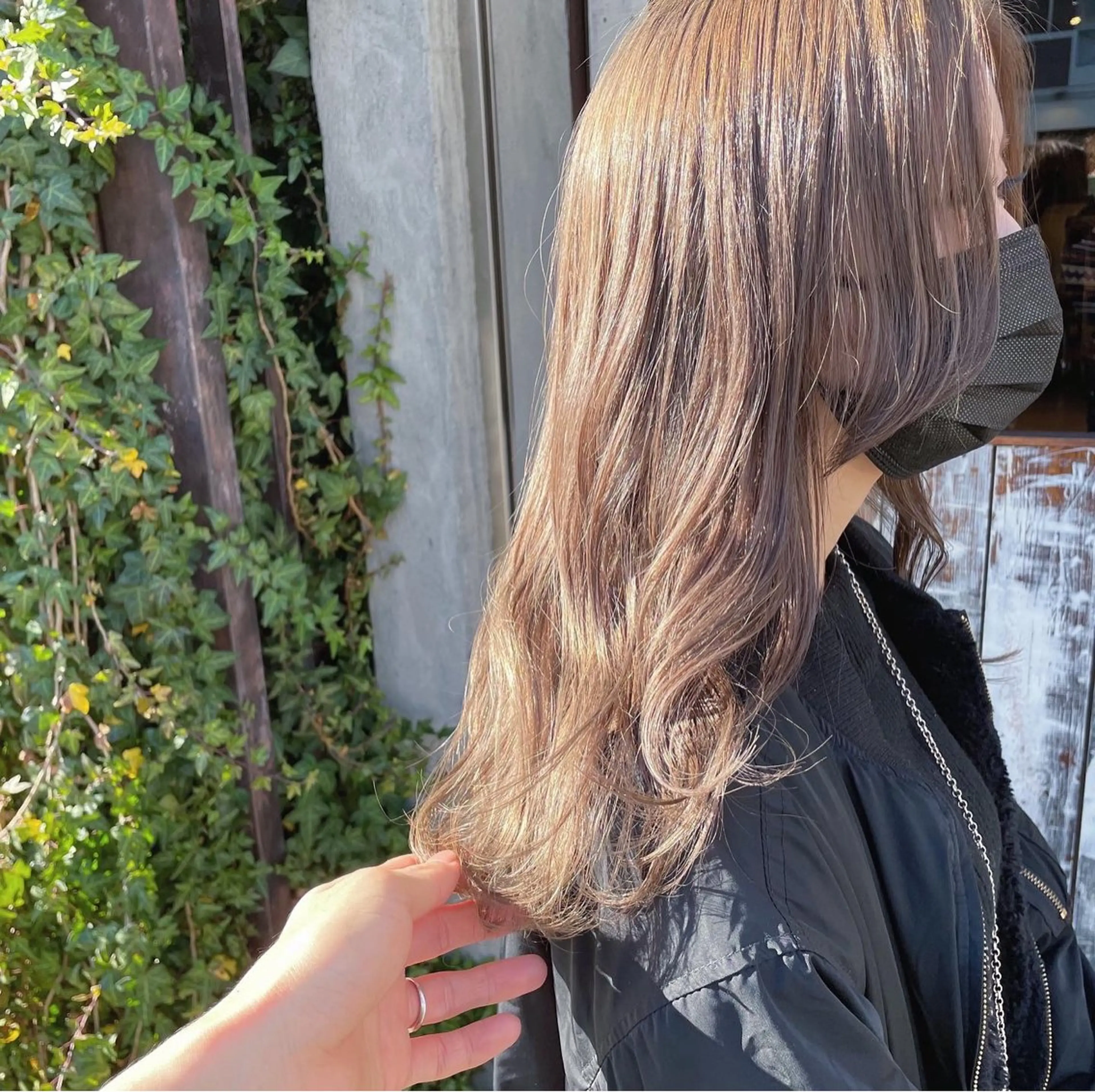 🦄カット＋ブリーチリタッチ＋カラー＋髪質改善水素トリートメントの写真