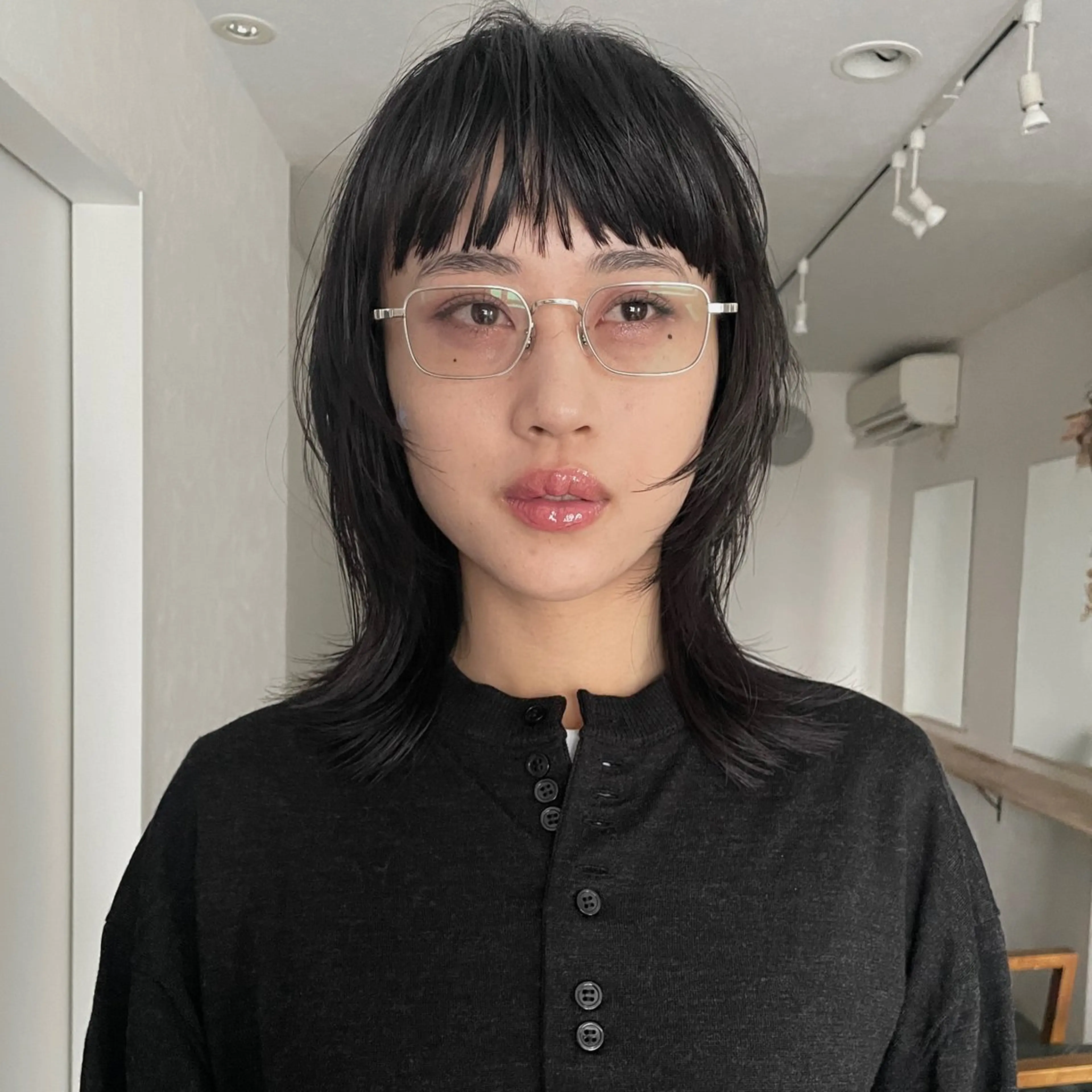 ミディアム 縮毛矯正 カット 縮毛矯正 トリートメント 野村矩樂/パーマ /縮毛矯正のヘアスタイル