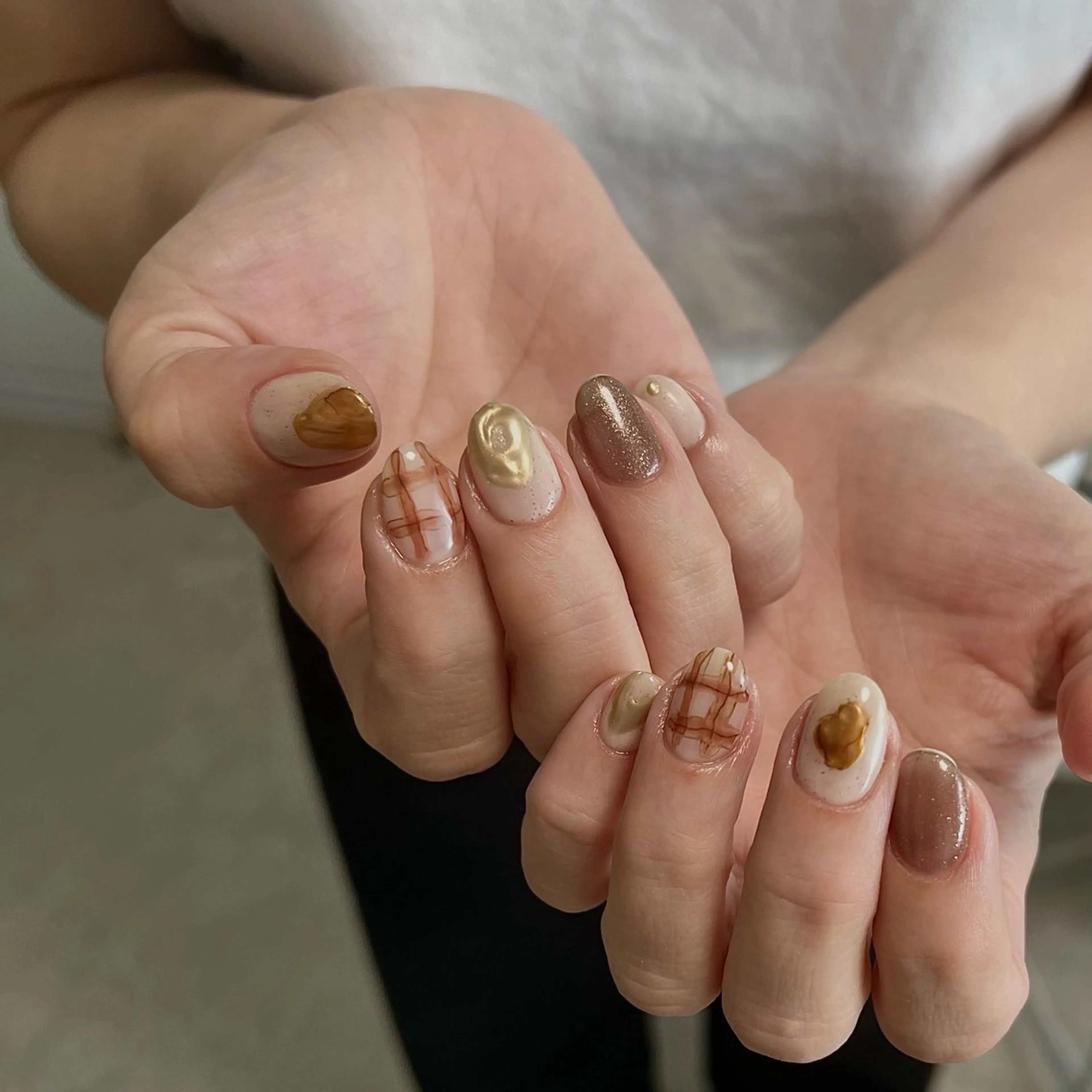 ネイル ハンドネイル ハンドケア nail salon una.のネイルデザイン