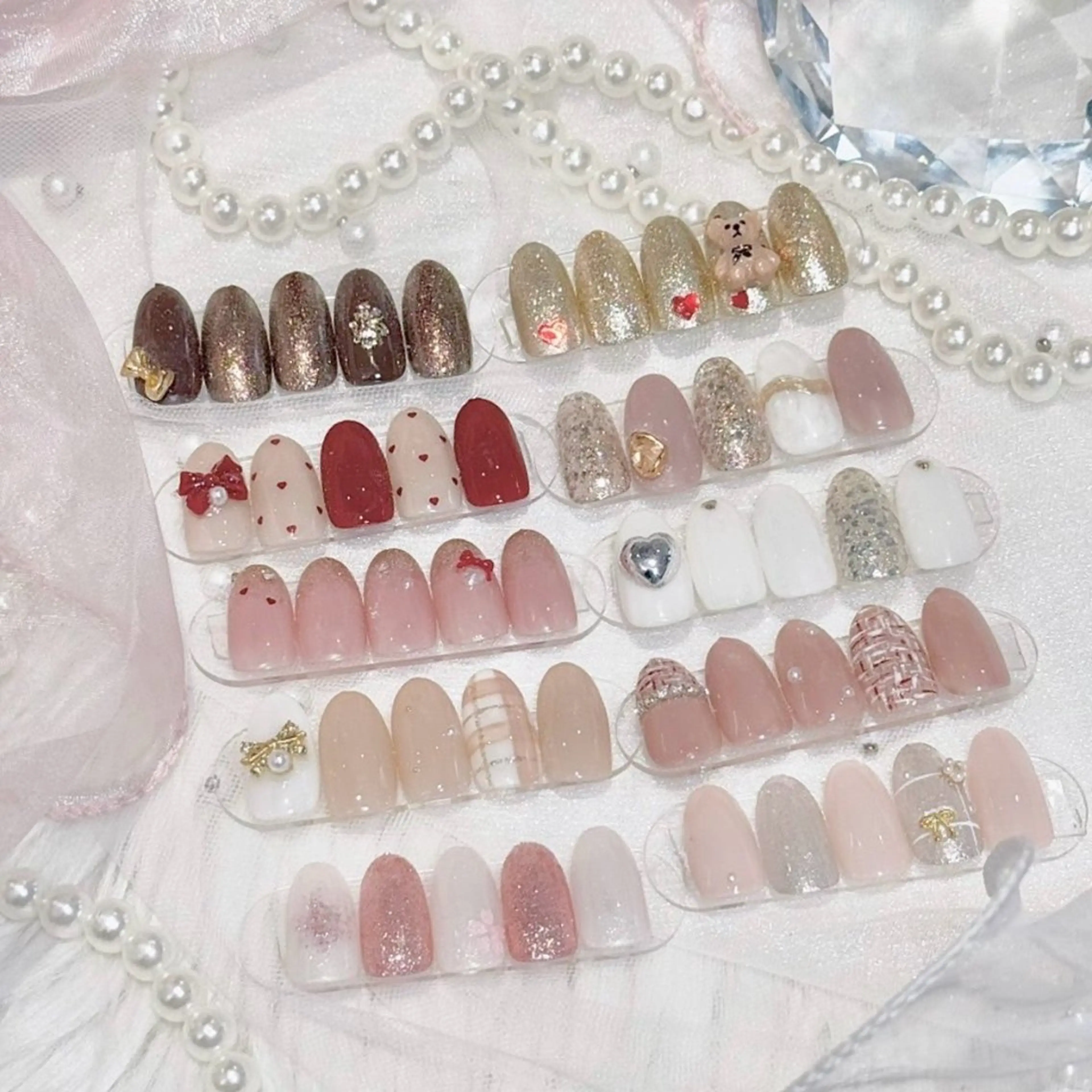 🔰【Jr.】 HANDオフなし⭐️春限定ネイル🌸🩷の写真