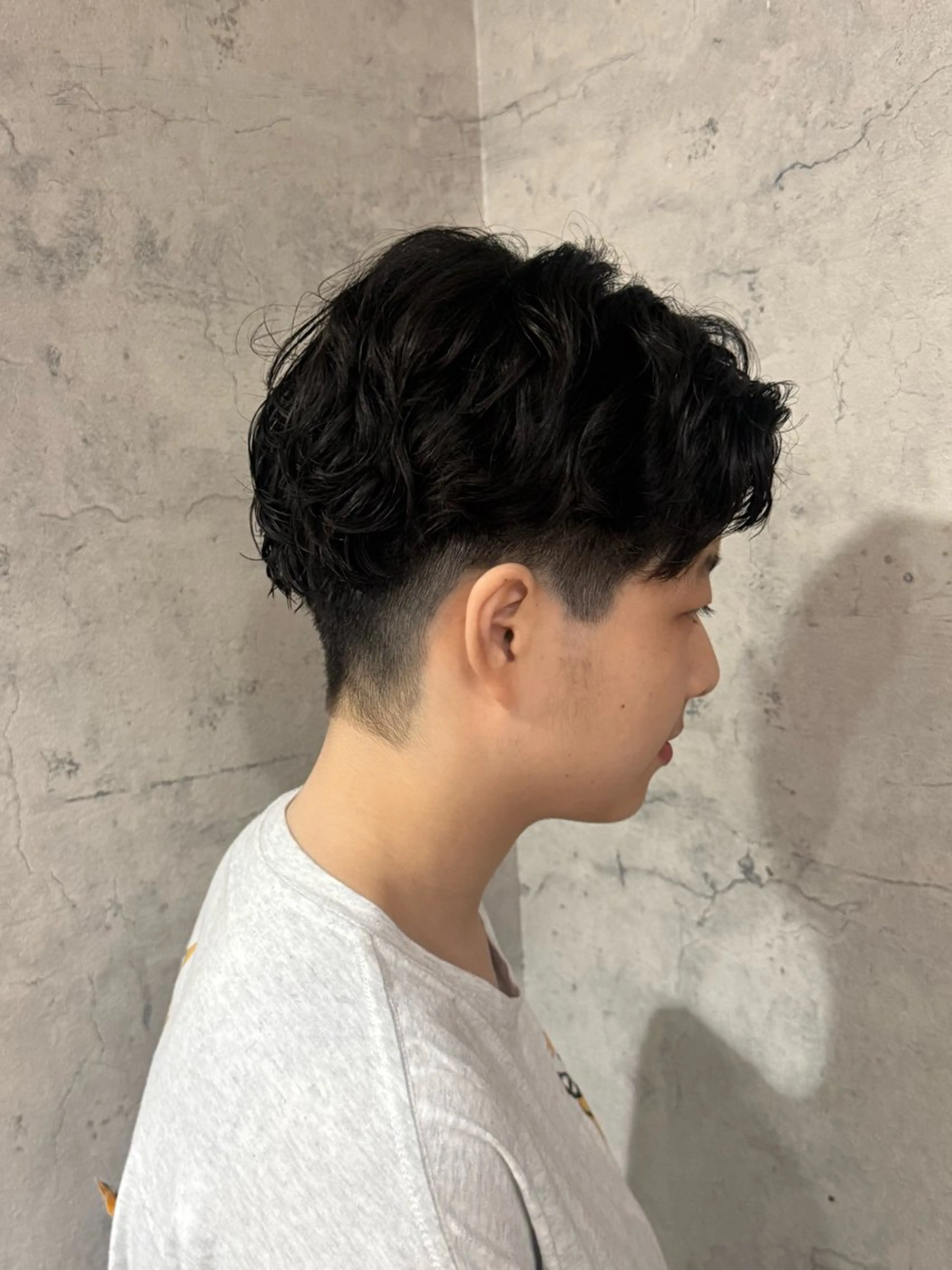 メンズ カット パーマ Yuzumi／ カット／パーマのヘアスタイル